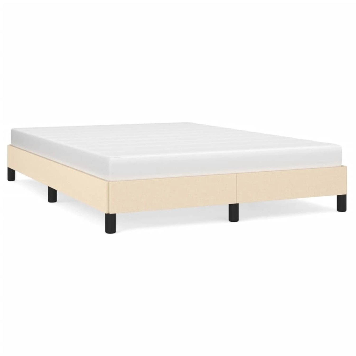 vidaXL Bettgestell Creme 140x200 cm Stoff Modell 31378678 vidaXL Bettgestell Creme 140x200 cm Stoff Modell 31378678 von VIDAXL