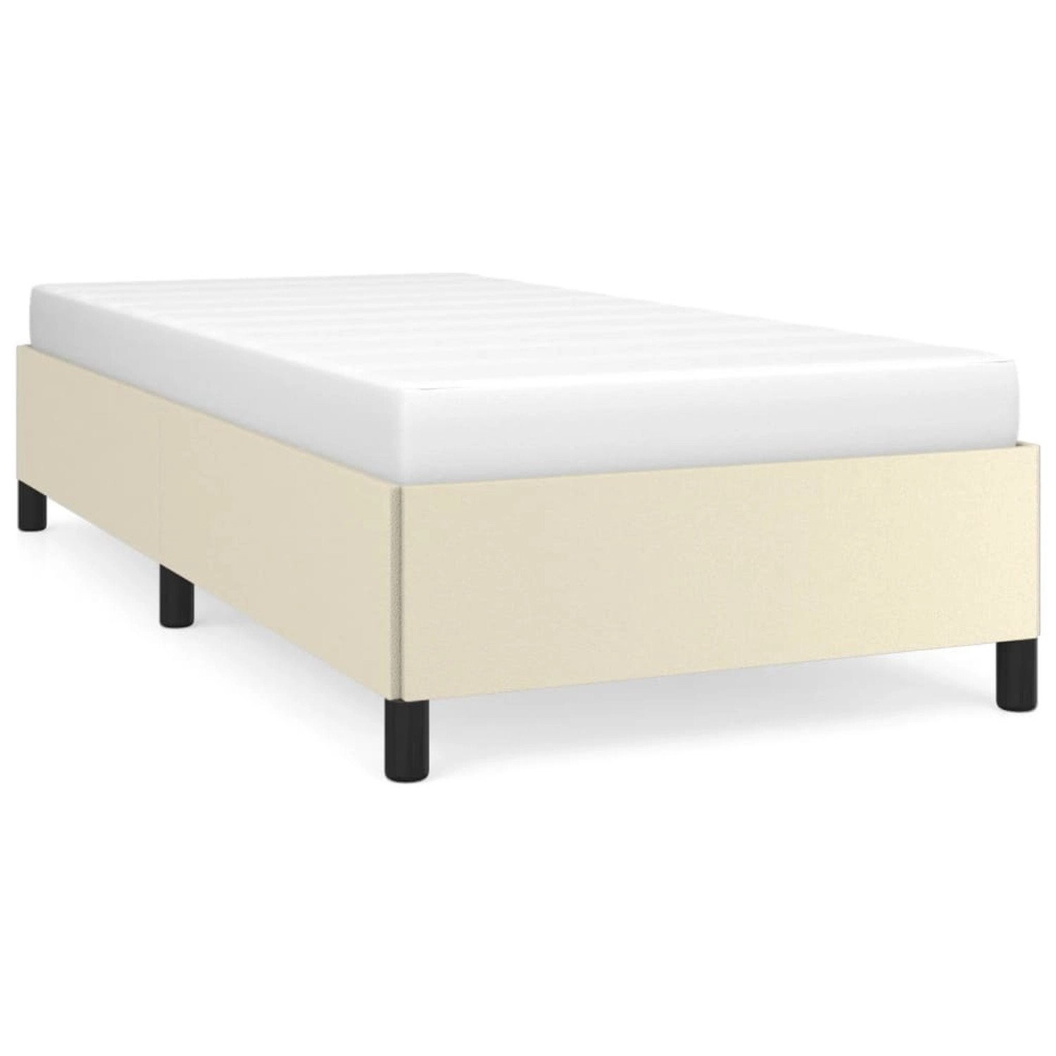 vidaXL Bettgestell Creme 90x190 cm Kunstleder Modell 11370054 vidaXL Bettgestell Creme 90x190 cm Kunstleder Modell 11370054 von VIDAXL