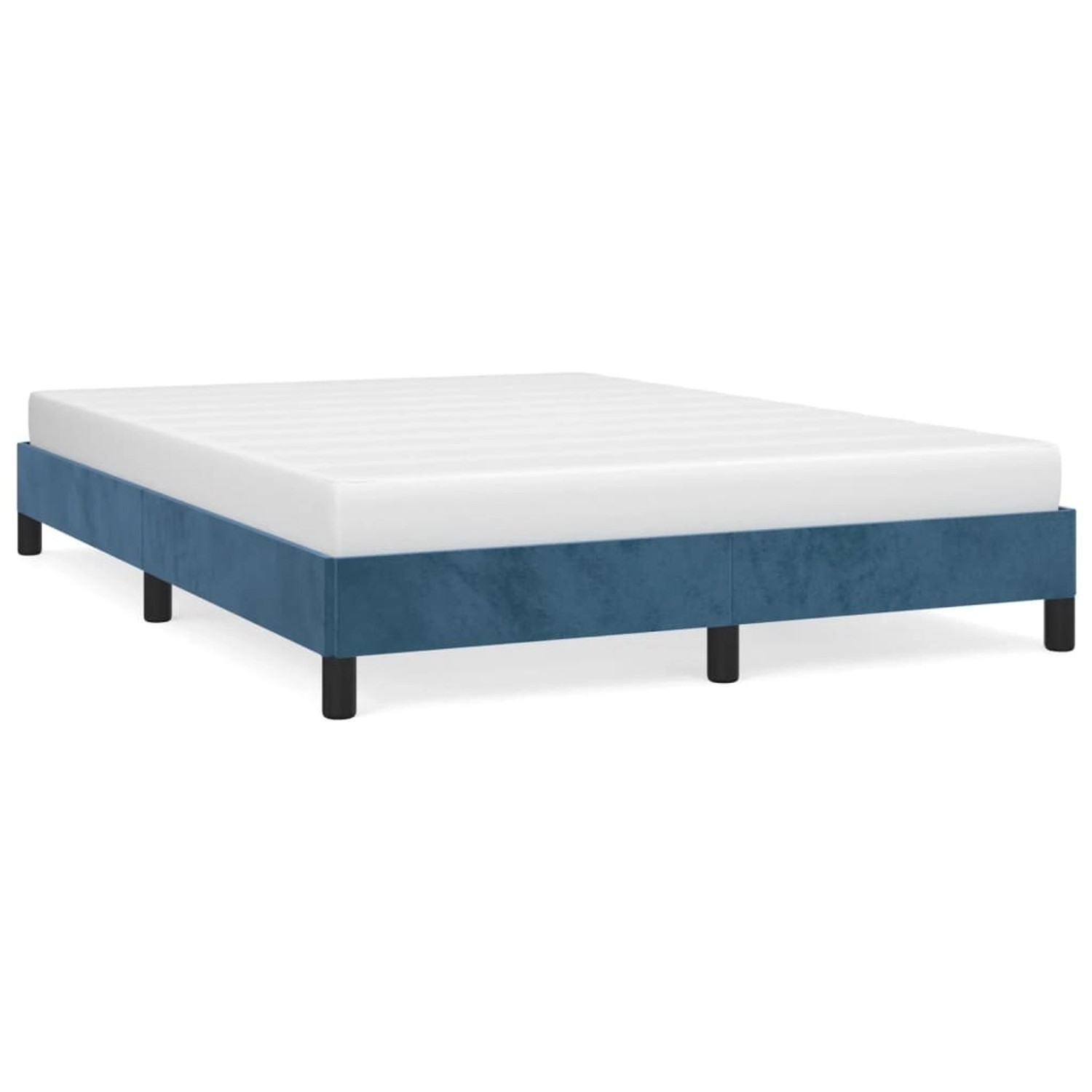 vidaXL Bettgestell Dunkelblau 140x190 cm Samt Modell 21346864 vidaXL Bettgestell Dunkelblau 140x190 cm Samt Modell 21346864 von VIDAXL