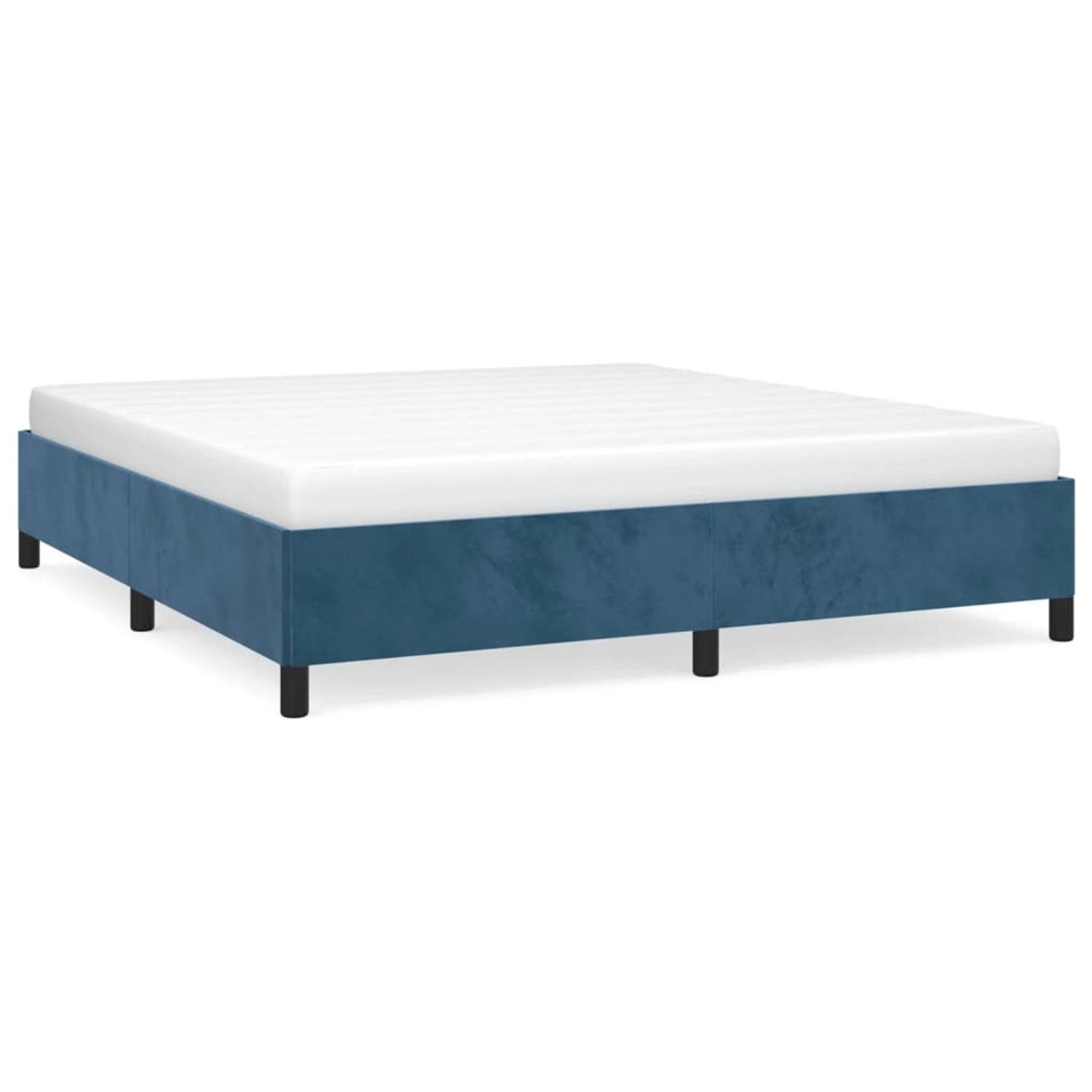 vidaXL Bettgestell Dunkelblau 180x200 cm Samt Modell 11395992 vidaXL Bettgestell Dunkelblau 180x200 cm Samt Modell 11395992 von VIDAXL