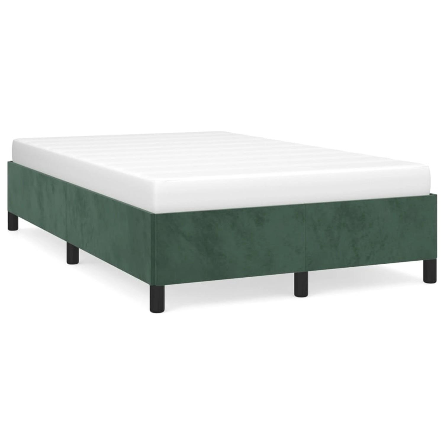 vidaXL Bettgestell Dunkelgrün 120x200 cm Samt Modell 21369027 vidaXL Bettgestell Dunkelgrün 120x200 cm Samt Modell 21369027 von VIDAXL