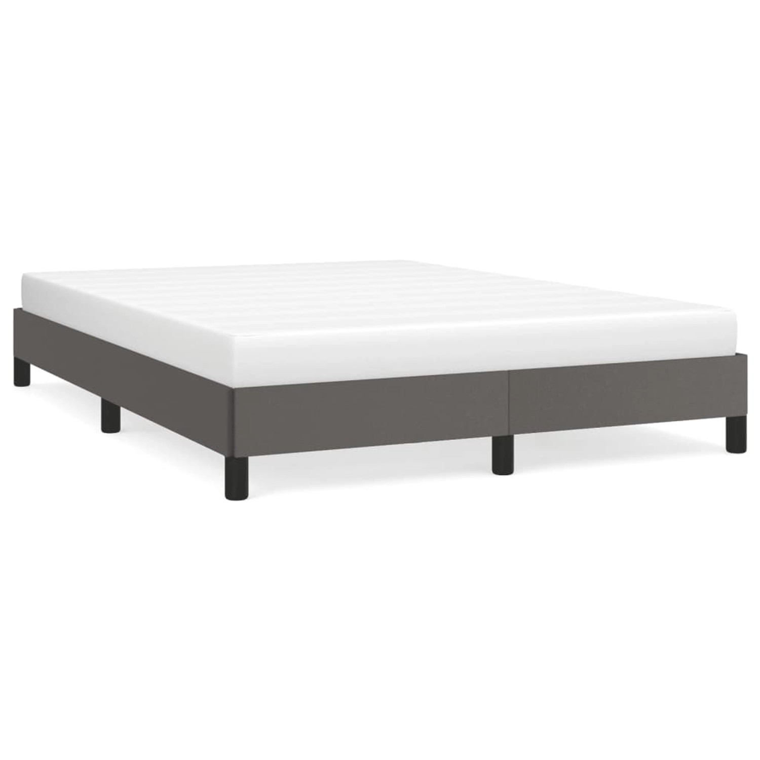 vidaXL Bettgestell Grau 140x200 cm Kunstleder Modell 11370979 vidaXL Bettgestell Grau 140x200 cm Kunstleder Modell 11370979 von VIDAXL