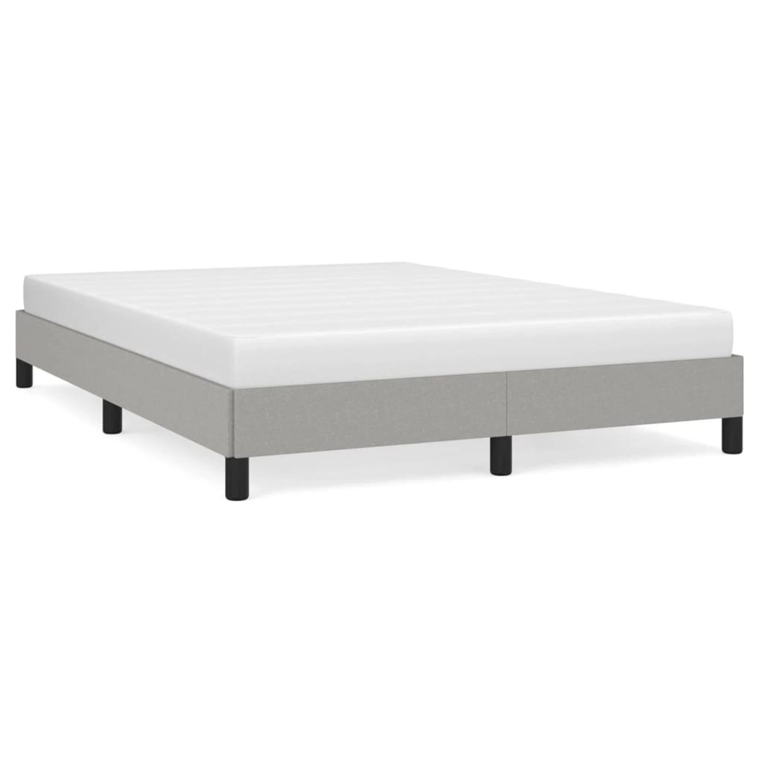vidaXL Bettgestell Hellgrau 140x200 cm Stoff Modell 21397128 vidaXL Bettgestell Hellgrau 140x200 cm Stoff Modell 21397128 von VIDAXL