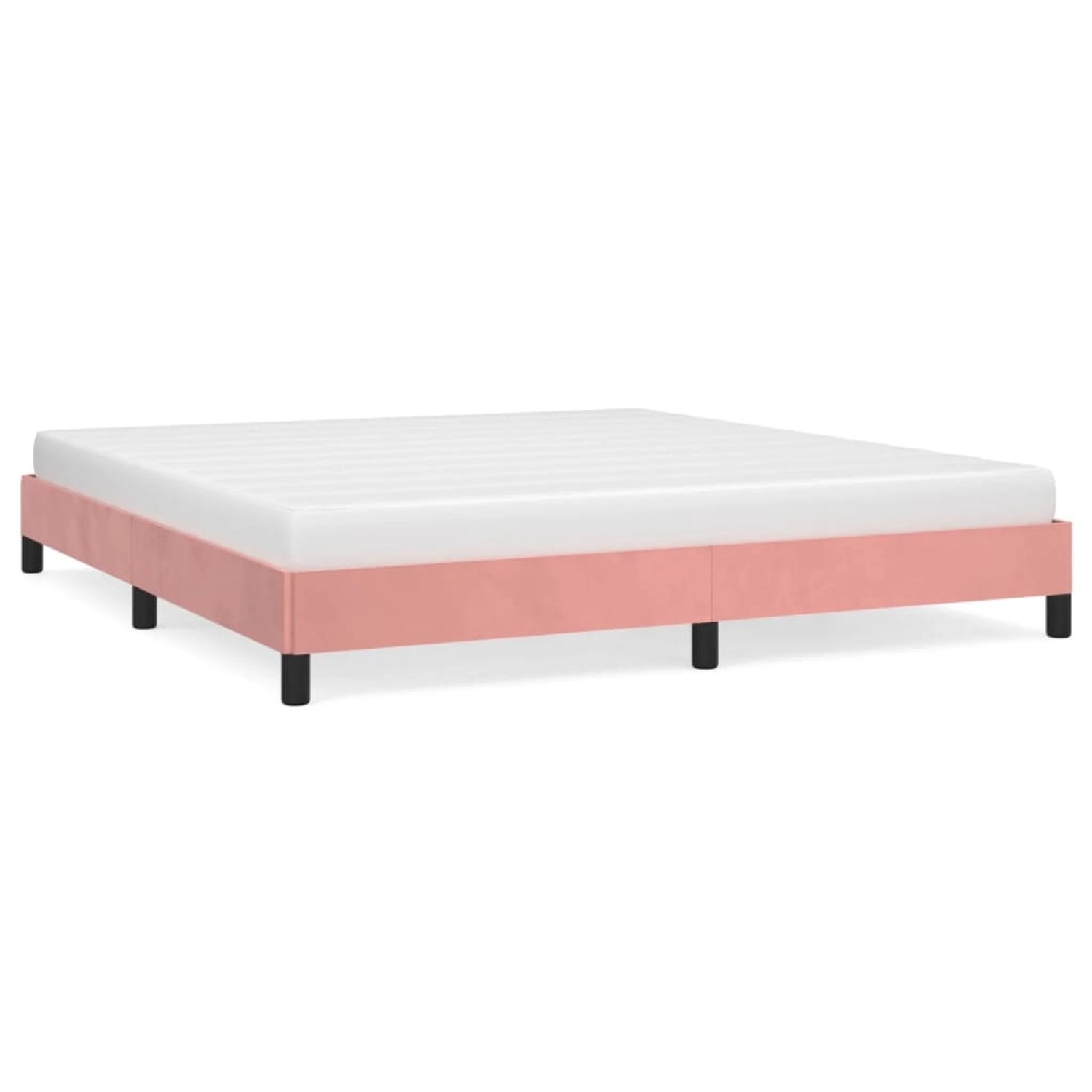 vidaXL Bettgestell Rosa 180x200 cm Samt Modell 11370839 vidaXL Bettgestell Rosa 180x200 cm Samt Modell 11370839 von VIDAXL
