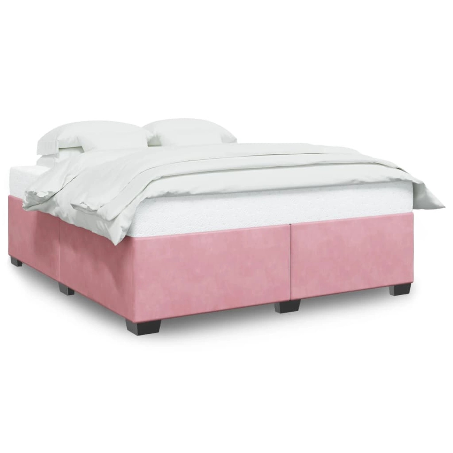 vidaXL Bettgestell Rosa 180x200 cm Samt Modell 32107402 vidaXL Bettgestell Rosa 180x200 cm Samt Modell 32107402 von VIDAXL