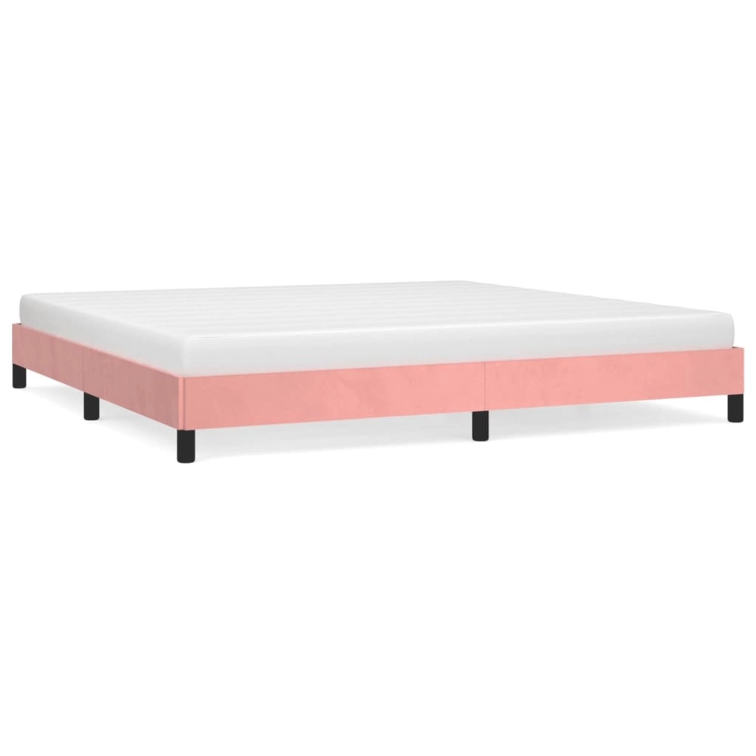 vidaXL Bettgestell Rosa 200x200 cm Samt Modell 11346820 vidaXL Bettgestell Rosa 200x200 cm Samt Modell 11346820 von VIDAXL