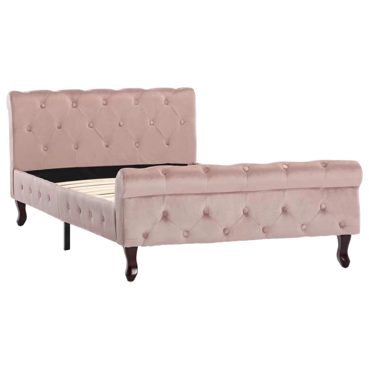 vidaXL Bettgestell Rosa Samt 100 x 200 cm622049 vidaXL Bettgestell Rosa Samt 100 x 200 cm622049 von VIDAXL