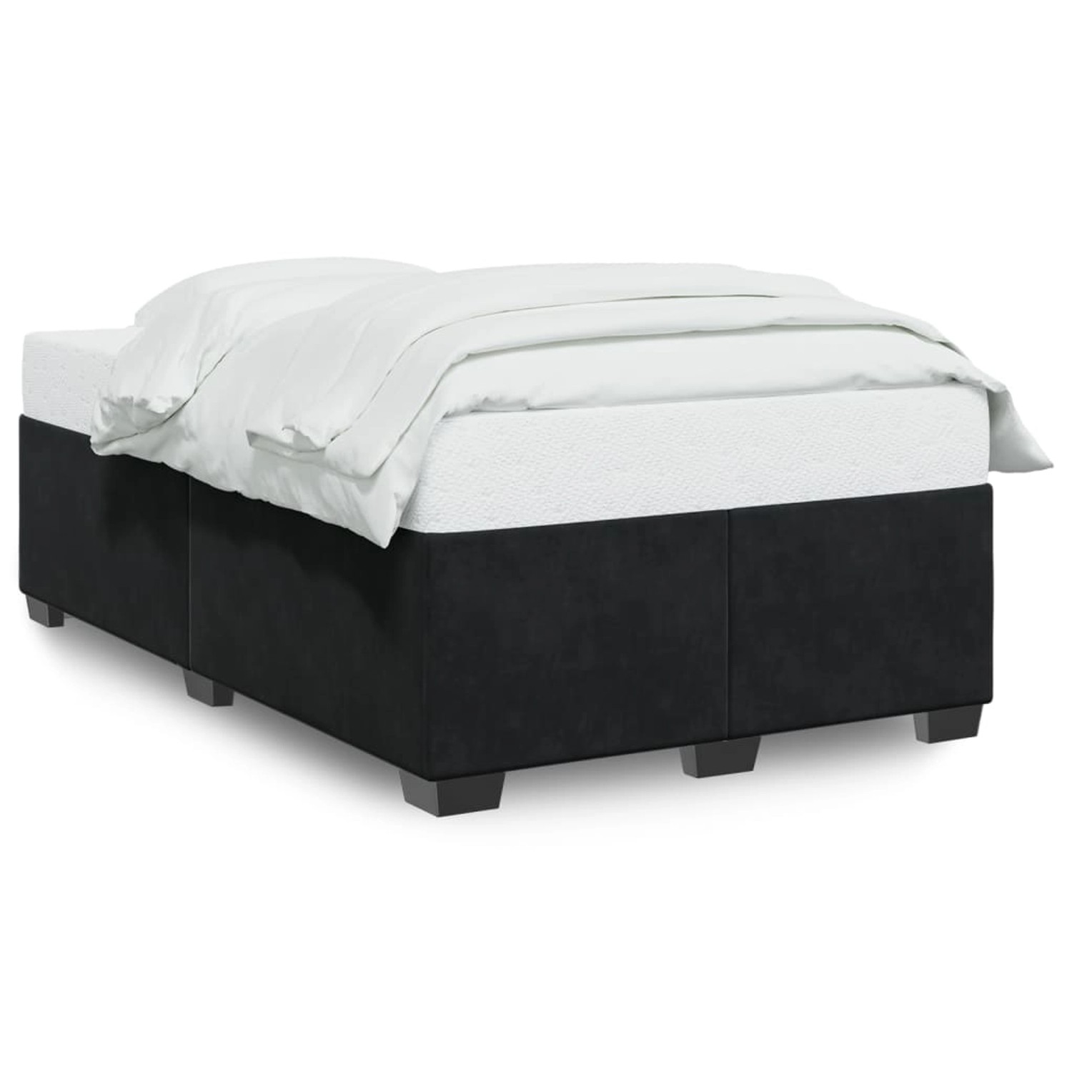 vidaXL Bettgestell Schwarz 120x190 cm Samt2107097 vidaXL Bettgestell Schwarz 120x190 cm Samt2107097 von VIDAXL