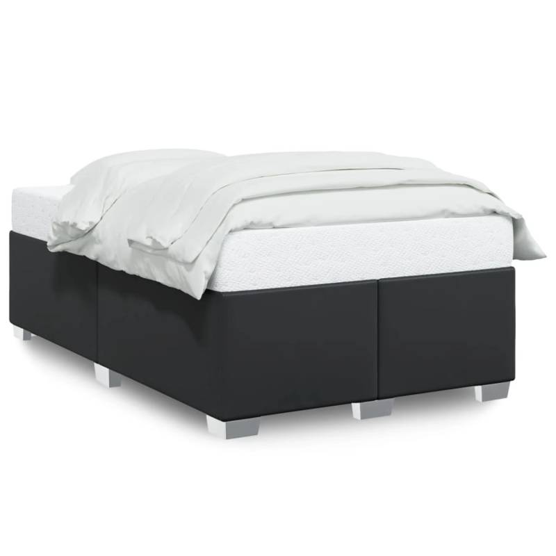 vidaXL Bettgestell Schwarz 120x200 cm Kunstleder Modell 32107933 von VIDAXL