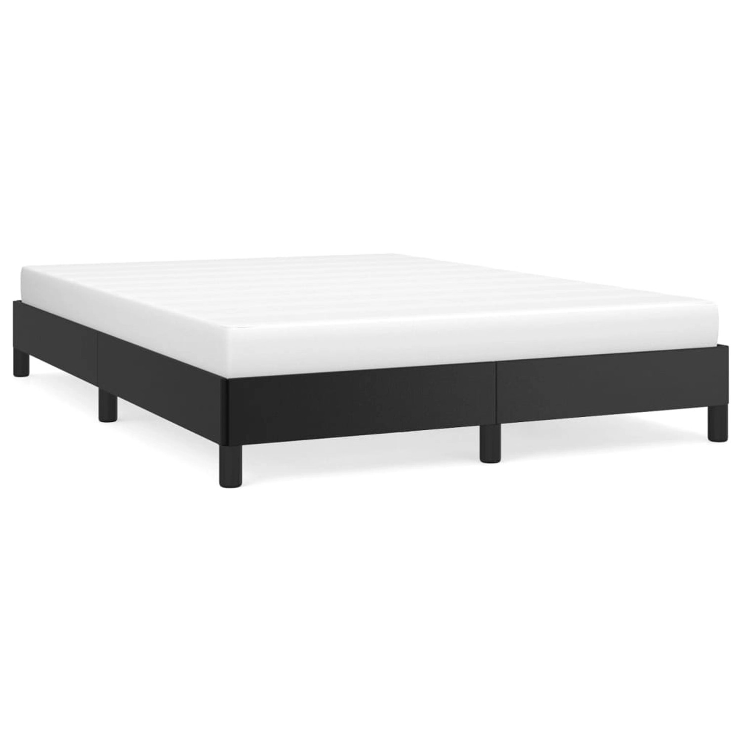 vidaXL Bettgestell Schwarz 140x190 cm Kunstleder Modell 11378442 vidaXL Bettgestell Schwarz 140x190 cm Kunstleder Modell 11378442 von VIDAXL