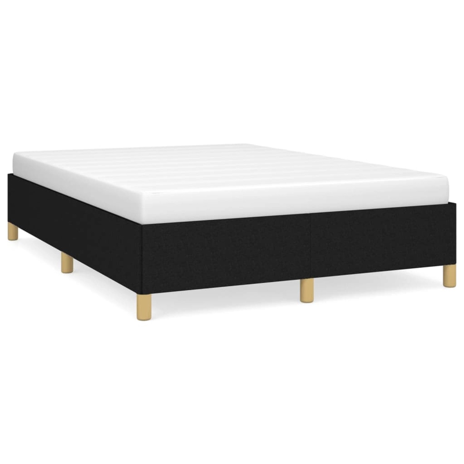 vidaXL Bettgestell Schwarz 140x190 cm Stoff Modell 31366710 vidaXL Bettgestell Schwarz 140x190 cm Stoff Modell 31366710 von VIDAXL