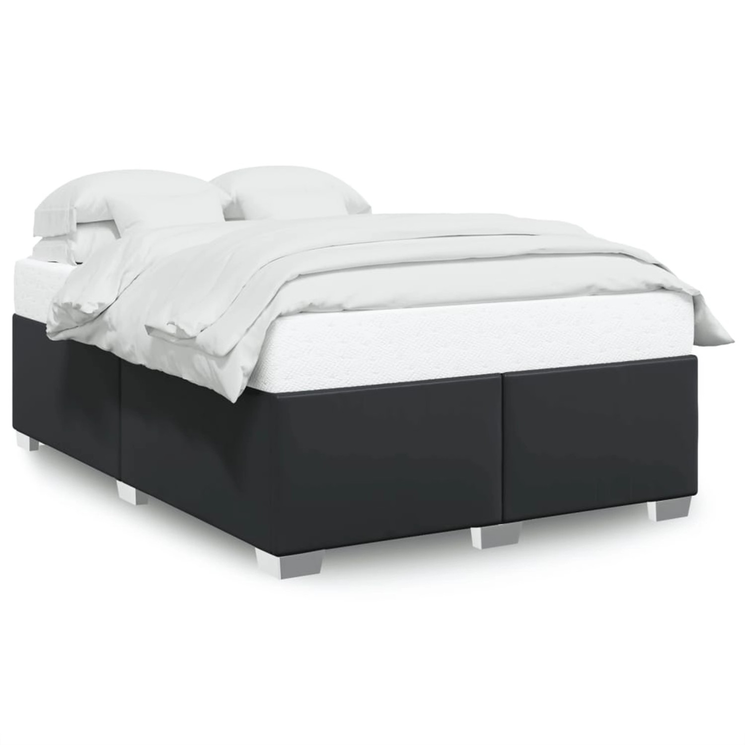 vidaXL Bettgestell Schwarz 140x200 cm Kunstleder Modell 32100093 vidaXL Bettgestell Schwarz 140x200 cm Kunstleder Modell 32100093 von VIDAXL