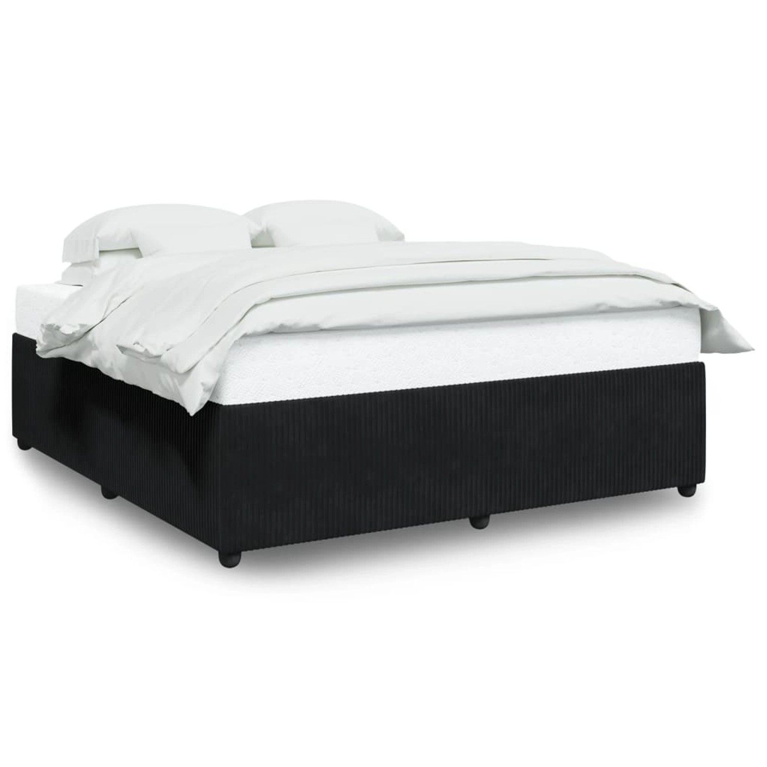 vidaXL Bettgestell Schwarz 180x200 cm Samt Modell 32107102 vidaXL Bettgestell Schwarz 180x200 cm Samt Modell 32107102 von VIDAXL