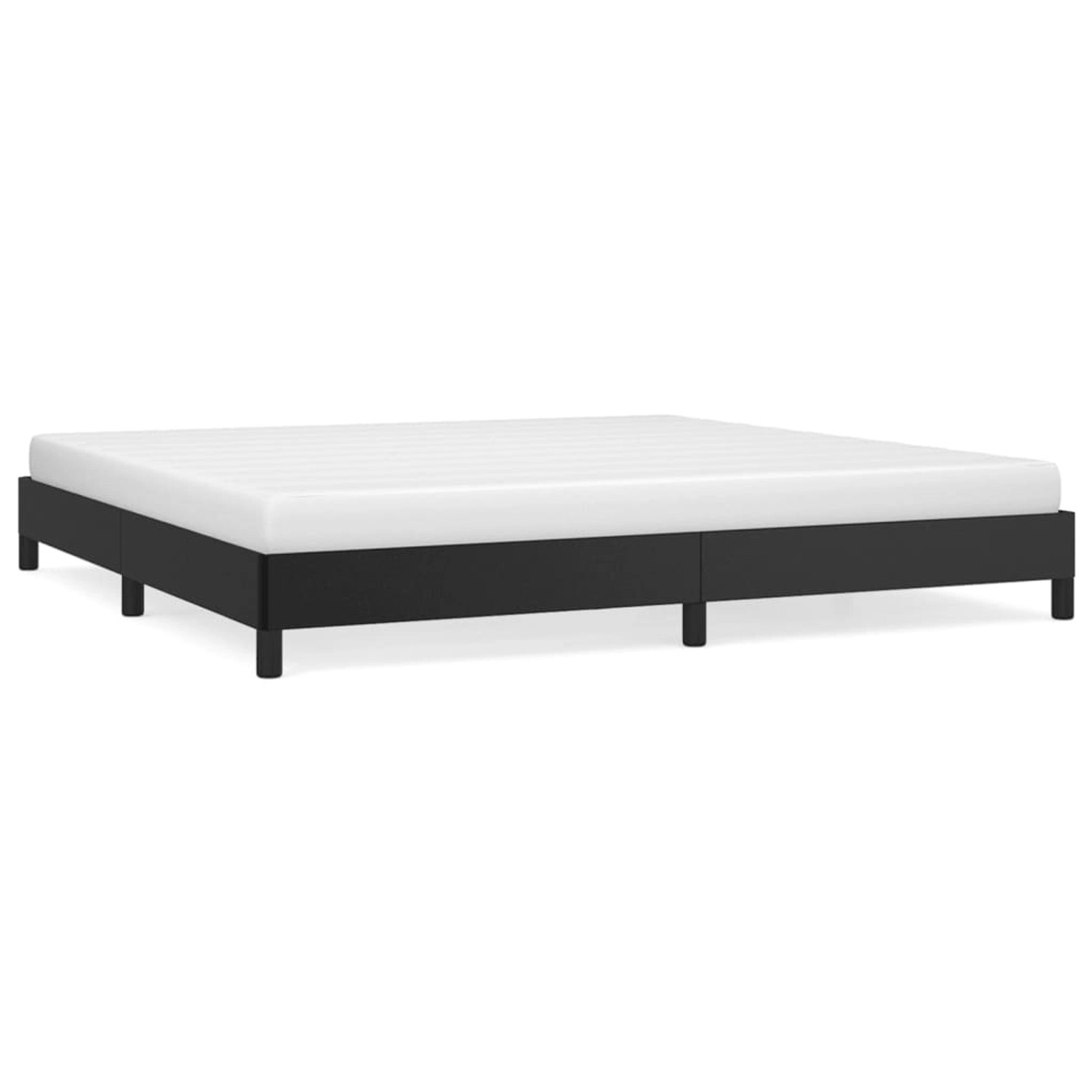 vidaXL Bettgestell Schwarz 200x200 cm Kunstleder Modell 21371038 vidaXL Bettgestell Schwarz 200x200 cm Kunstleder Modell 21371038 von VIDAXL
