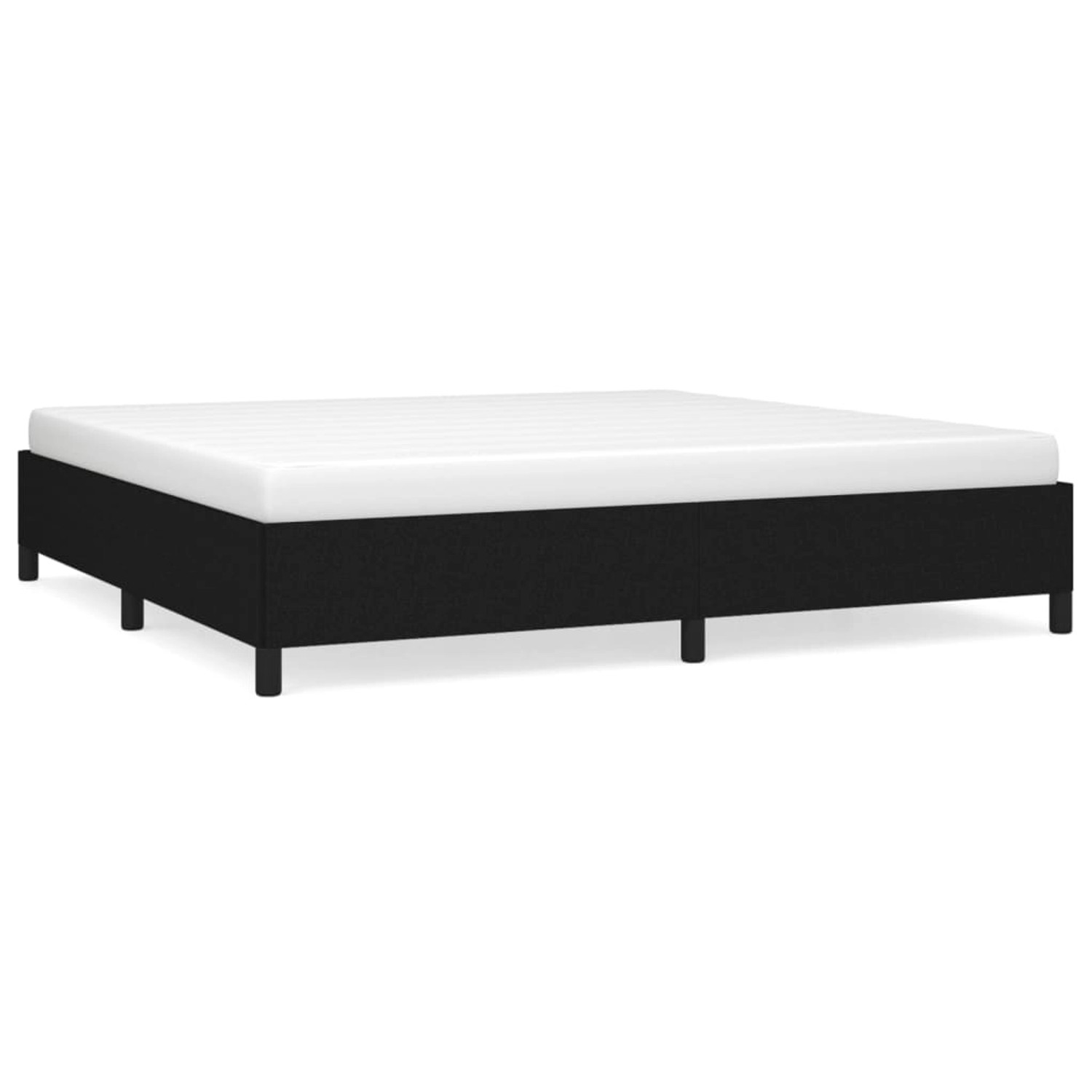 vidaXL Bettgestell Schwarz 200x200 cm Stoff Modell 31377442 vidaXL Bettgestell Schwarz 200x200 cm Stoff Modell 31377442 von VIDAXL