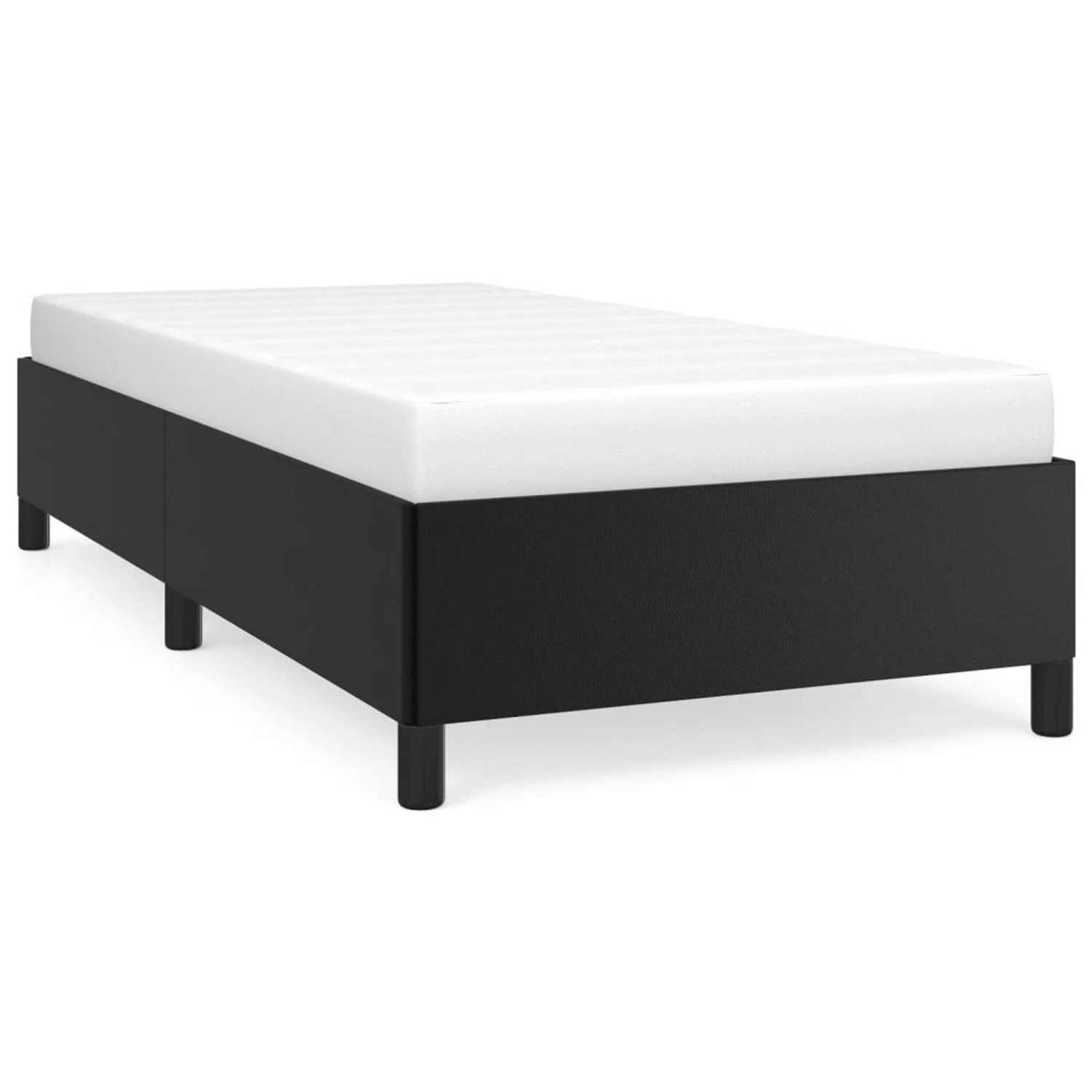 vidaXL Bettgestell Schwarz 80x200 cm Kunstleder Modell 21370047 vidaXL Bettgestell Schwarz 80x200 cm Kunstleder Modell 21370047 von VIDAXL