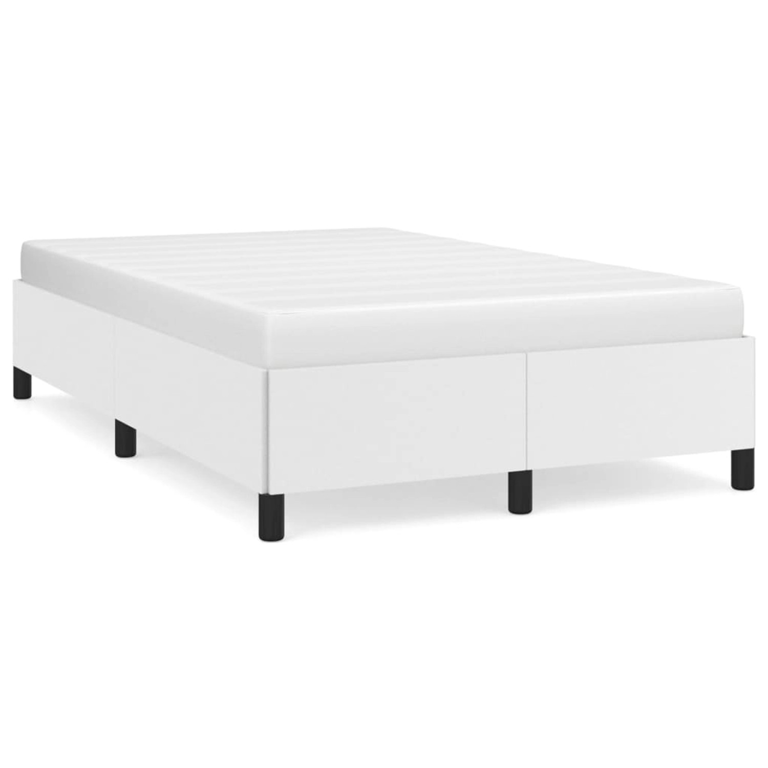 vidaXL Bettgestell Weiß 120x200 cm Kunstleder Modell 21370077 vidaXL Bettgestell Weiß 120x200 cm Kunstleder Modell 21370077 von VIDAXL