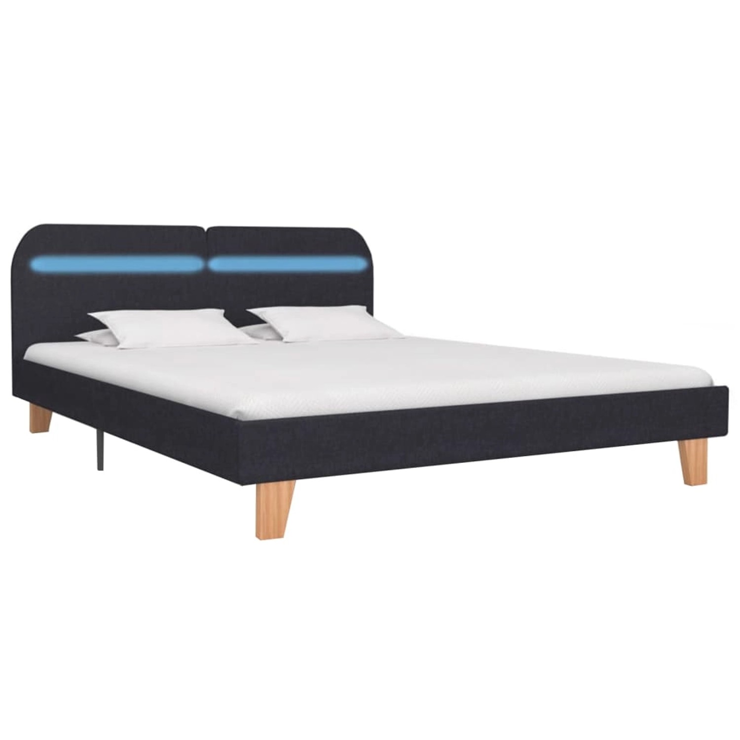 vidaXL Bettgestell mit LED Dunkelgrau Stoff 180x200 cm Modell 1615725 vidaXL Bettgestell mit LED Dunkelgrau Stoff 180x200 cm Modell 1615725 von VIDAXL