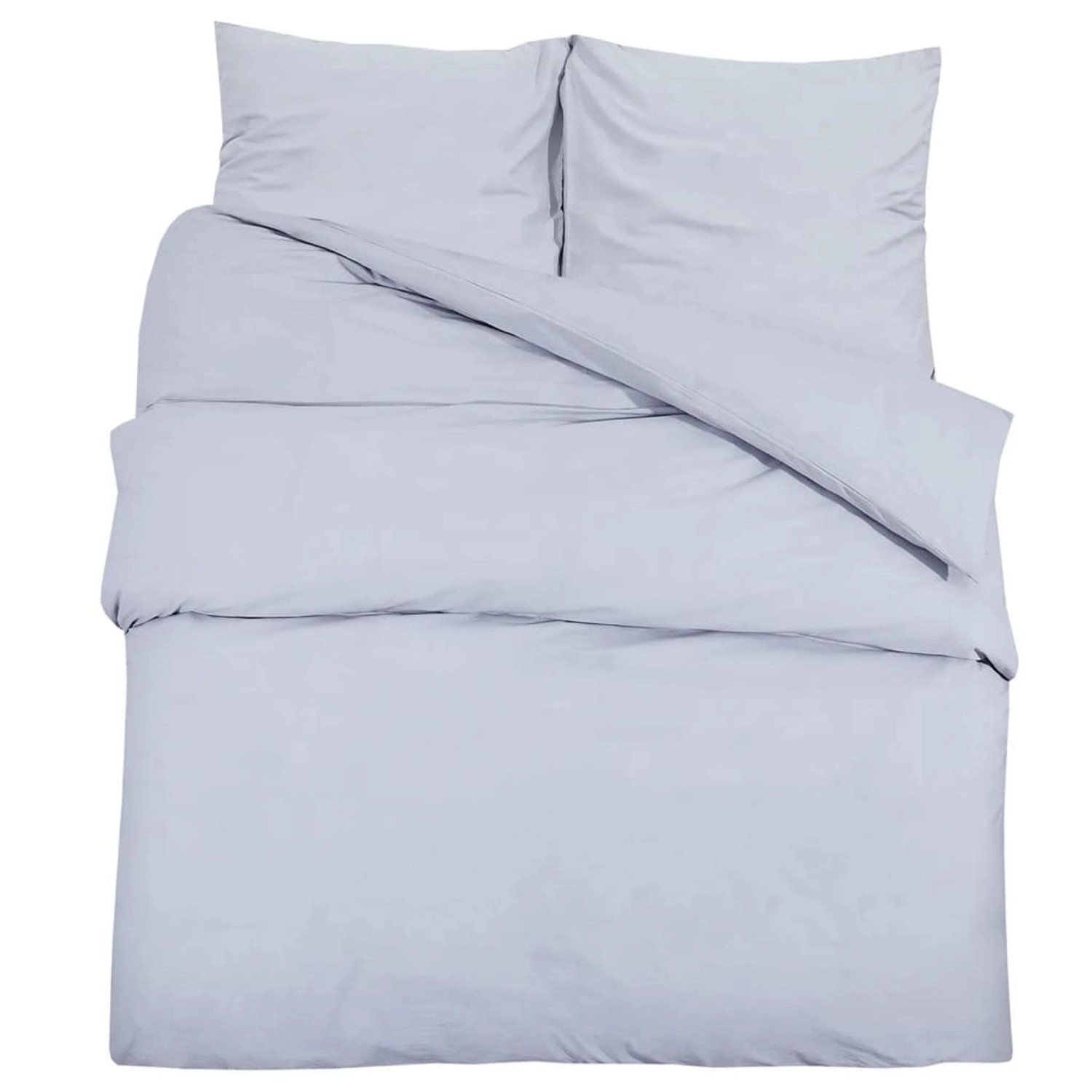 vidaXL Bettwäsche-Set Grau 155x220 cm Leichte Mikrofaser 135959 vidaXL Bettwäsche-Set Grau 155x220 cm Leichte Mikrofaser 135959 von VIDAXL