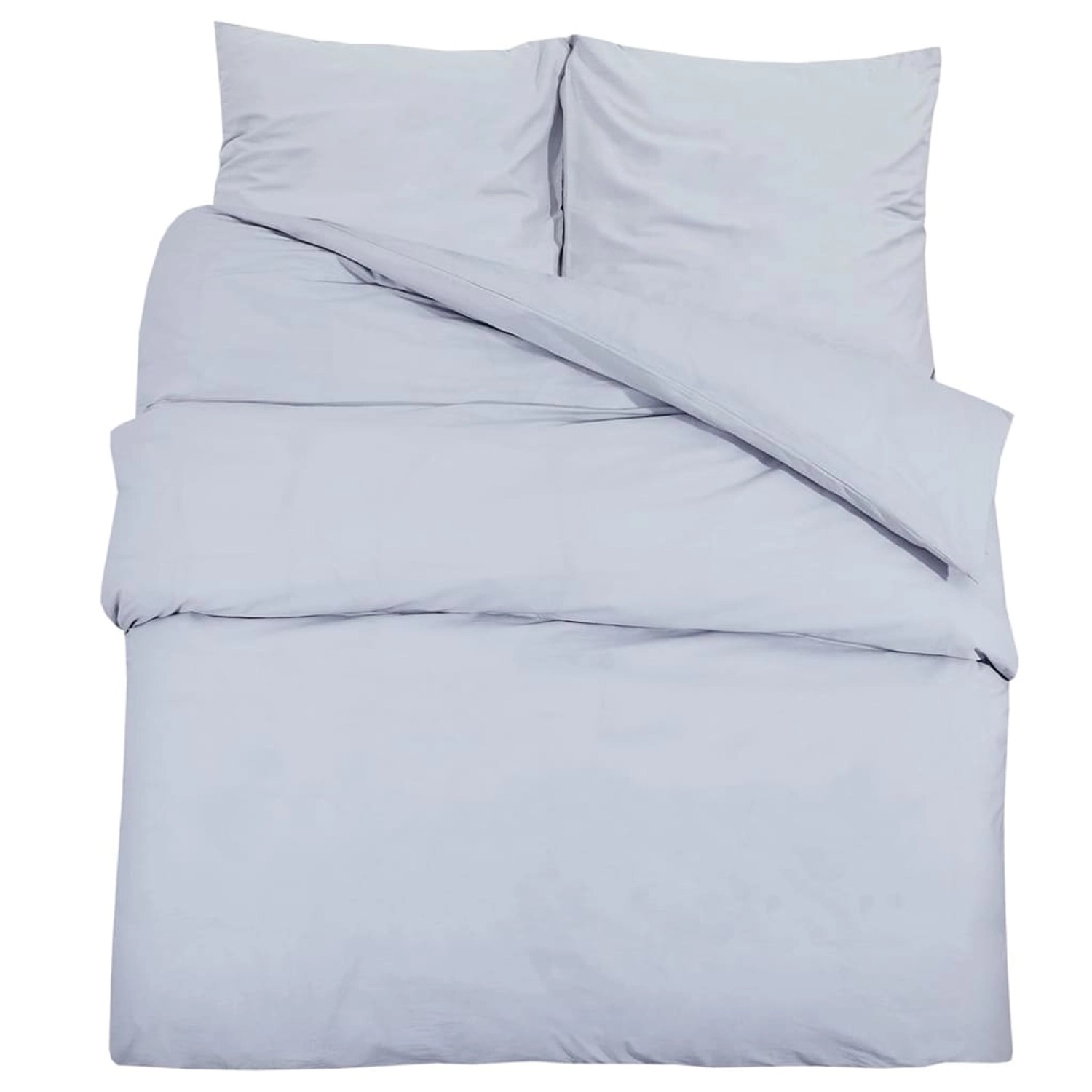 vidaXL Bettwäsche-Set Grau 220x240 cm Leichte Mikrofaser 135955 vidaXL Bettwäsche-Set Grau 220x240 cm Leichte Mikrofaser 135955 von VIDAXL