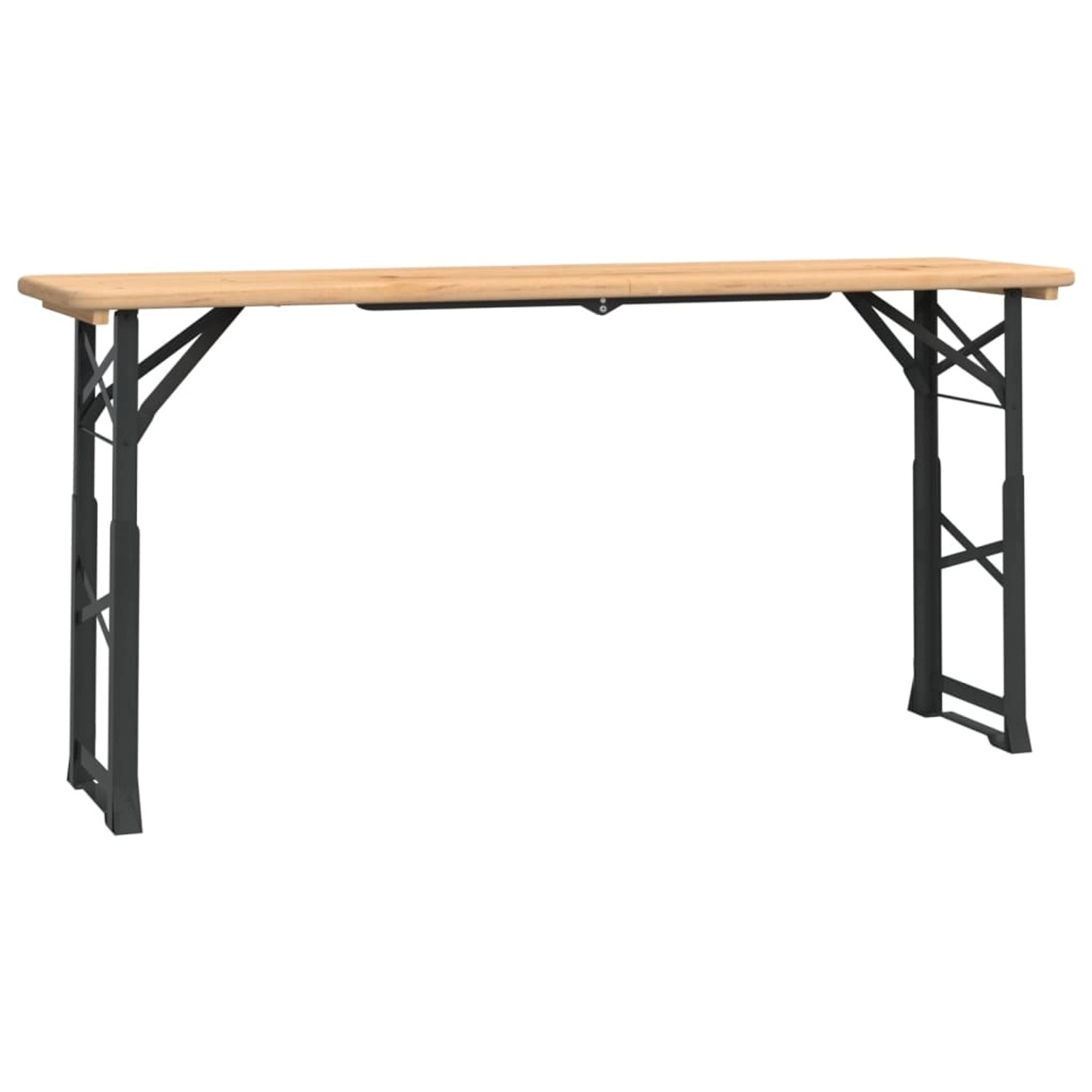 vidaXL Biertisch Klappbar 170x50x75/105 cm Massivholz Tanne 363114 vidaXL Biertisch Klappbar 170x50x75/105 cm Massivholz Tanne 363114 von VIDAXL