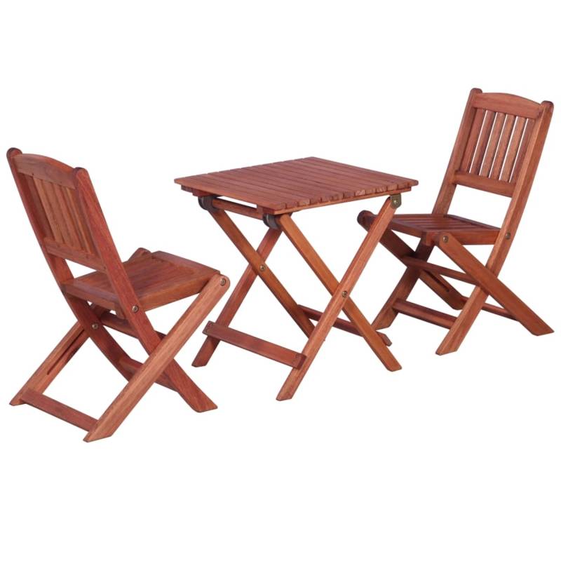 vidaXL Bistro-Set für Kinder 3-tlg Eukalyptusholz Massiv von VIDAXL