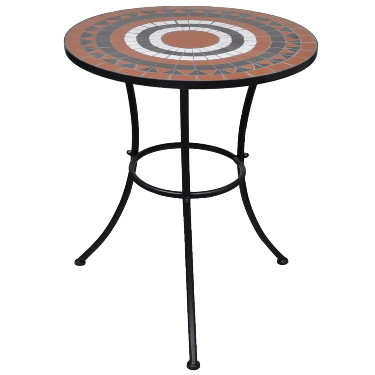 vidaXL Bistrotisch Terrakotta-Rot und Weiß 60 cm Mosaik 41534 vidaXL Bistrotisch Terrakotta-Rot und Weiß 60 cm Mosaik 41534 von VIDAXL