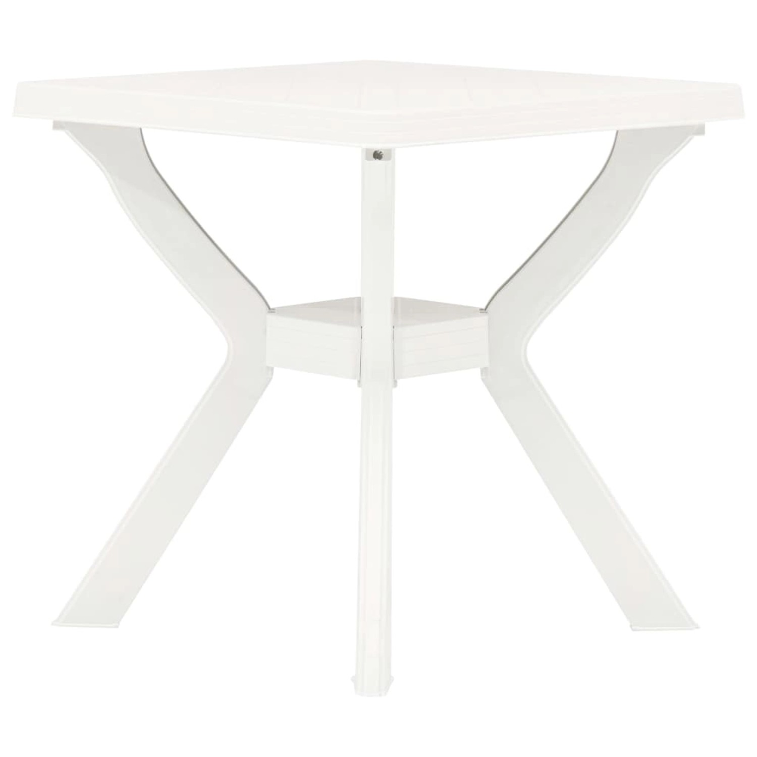 vidaXL Bistrotisch Weiß 70x70x72 cm Kunststoff 48799 vidaXL Bistrotisch Weiß 70x70x72 cm Kunststoff 48799 von VIDAXL
