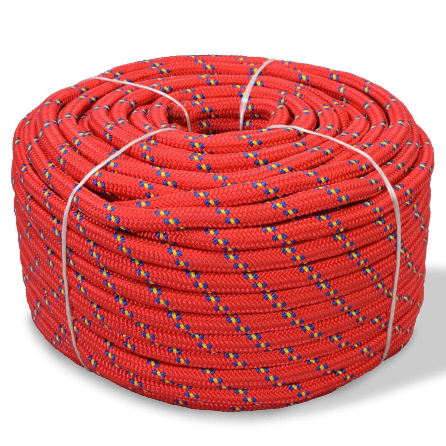 vidaXL Bootsseil Polypropylen 16 mm 250 m Rot 143822 vidaXL Bootsseil Polypropylen 16 mm 250 m Rot 143822 von VIDAXL