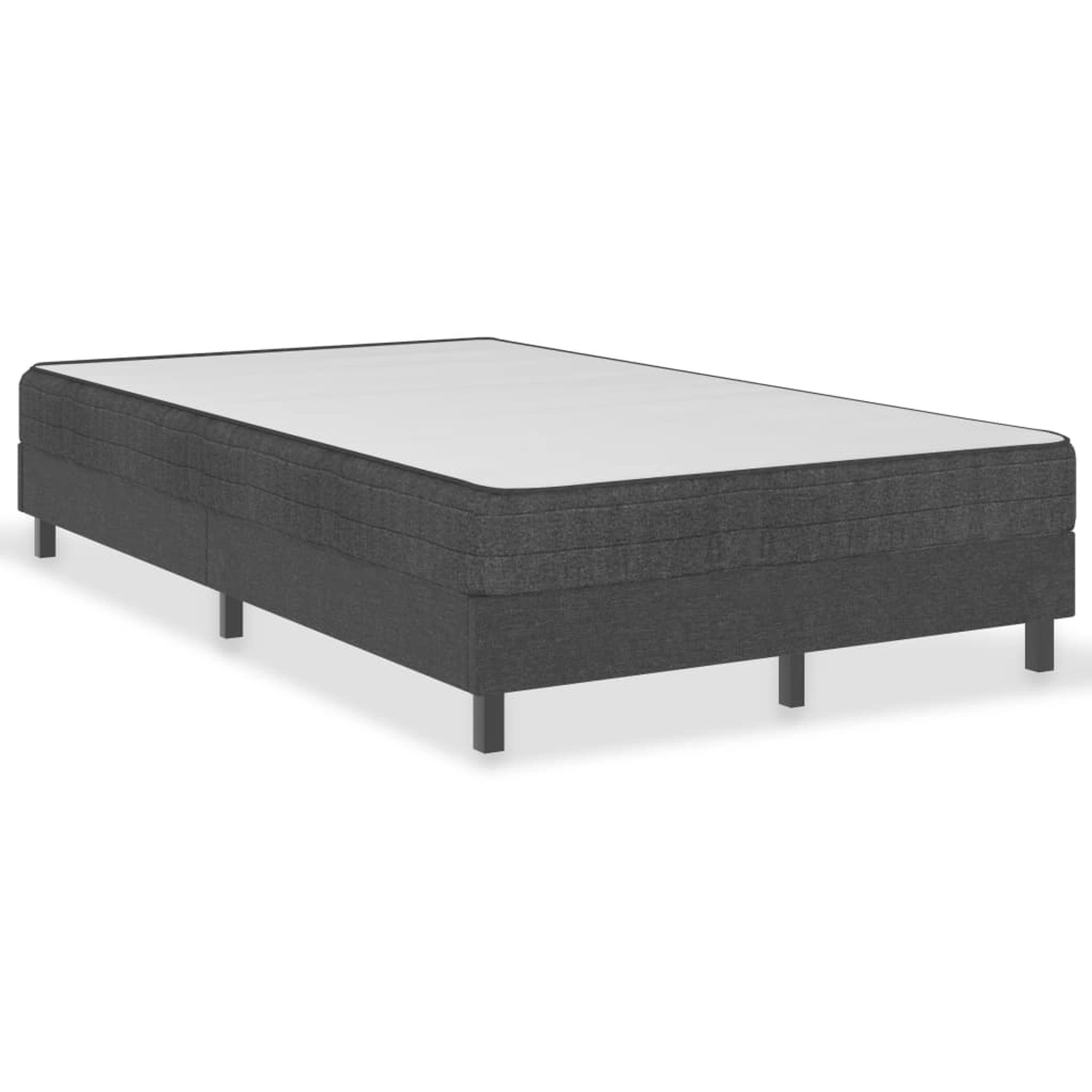 vidaXL Boxspring-Bettgestell Grau Stoff 120x200 cm621151 vidaXL Boxspring-Bettgestell Grau Stoff 120x200 cm621151 von VIDAXL