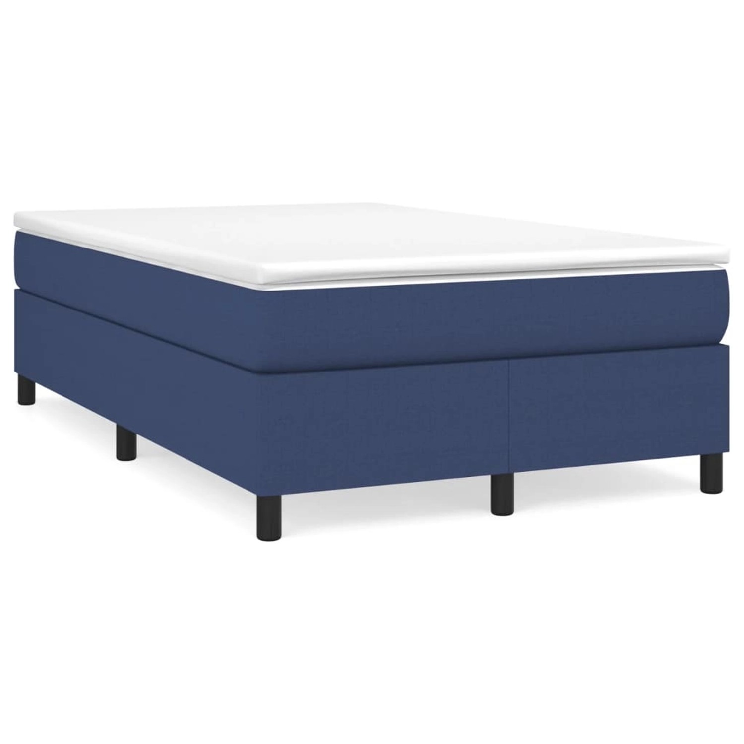 vidaXL Boxspringbett Blau 120x200 cm Stoff1366904 vidaXL Boxspringbett Blau 120x200 cm Stoff1366904 von VIDAXL