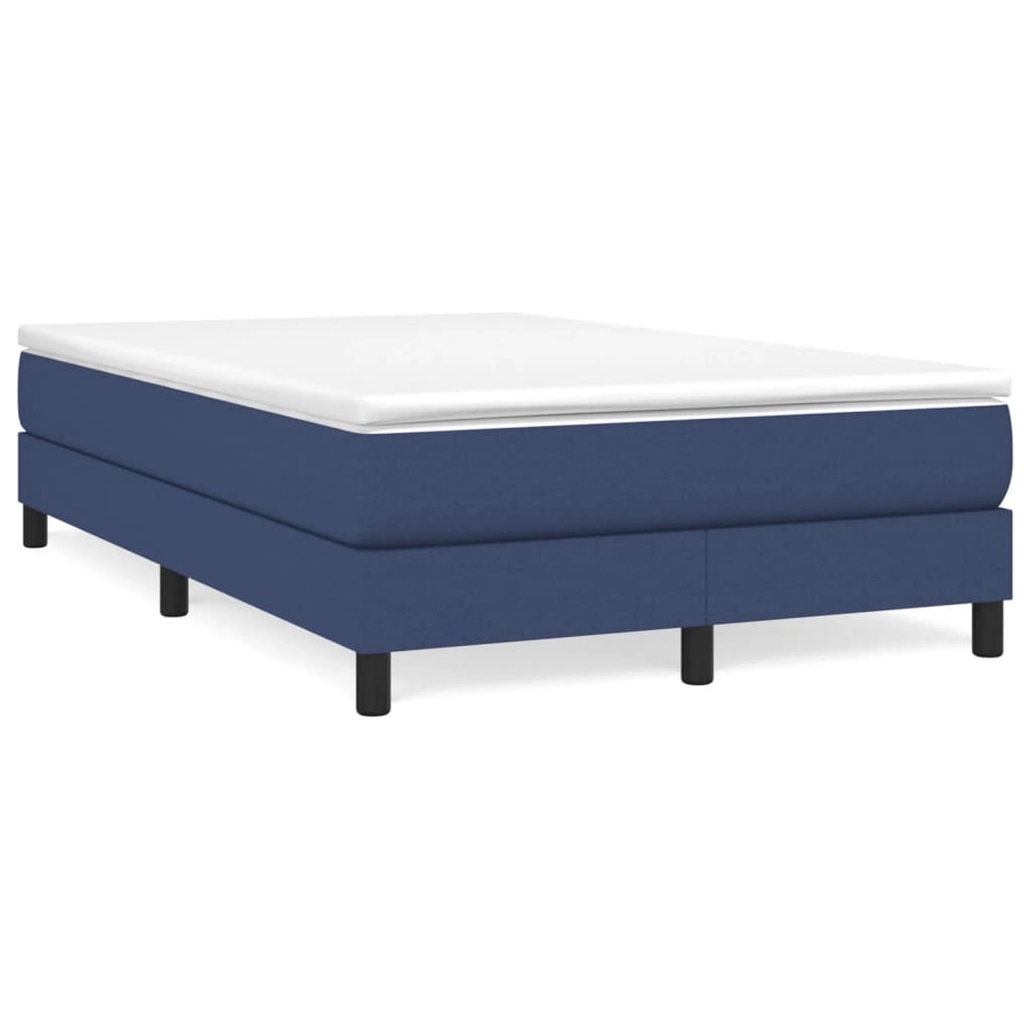 vidaXL Boxspringbett Blau 120x200 cm Stoff1368872 vidaXL Boxspringbett Blau 120x200 cm Stoff1368872 von VIDAXL