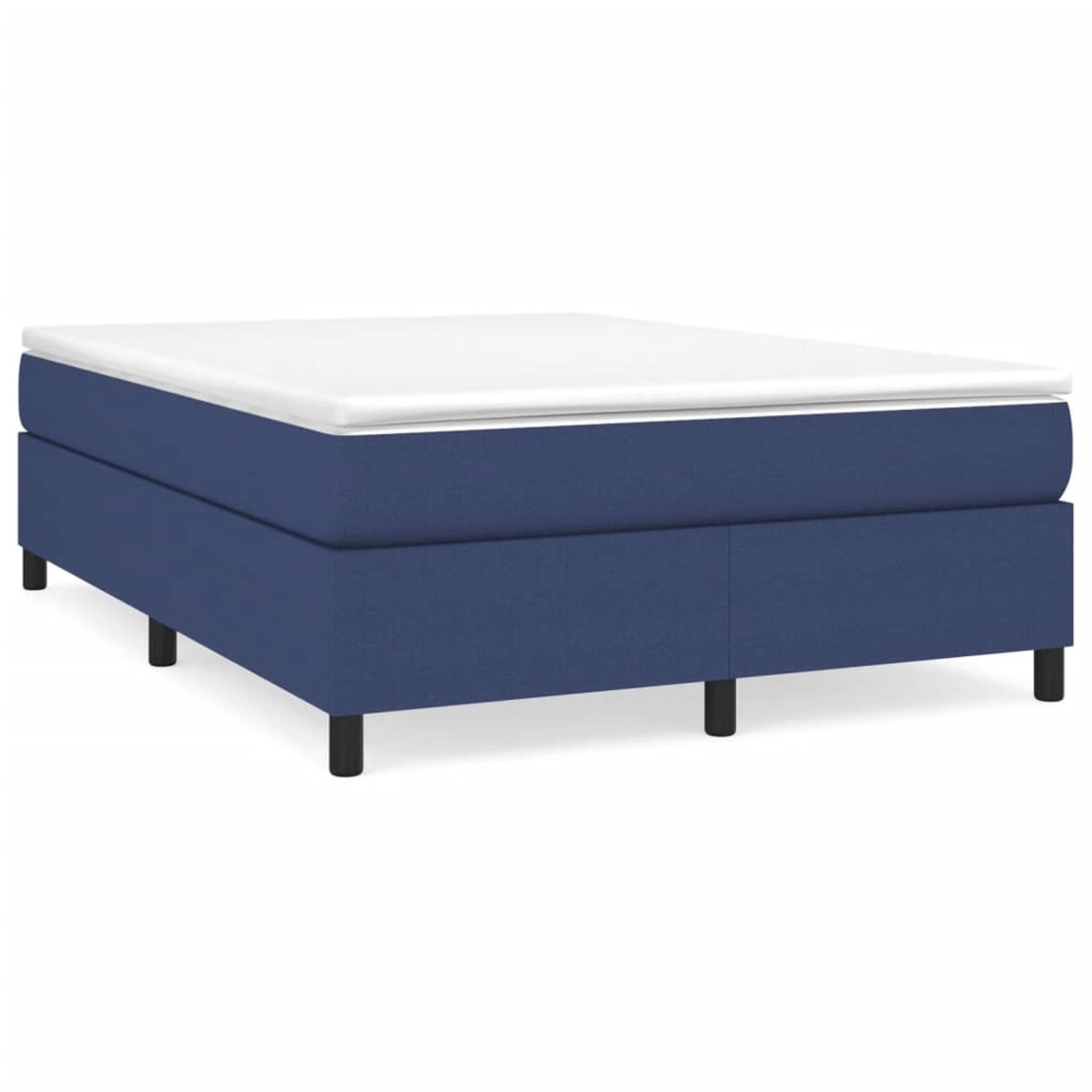 vidaXL Boxspringbett Blau 140x200 cm Stoff1394390 vidaXL Boxspringbett Blau 140x200 cm Stoff1394390 von VIDAXL