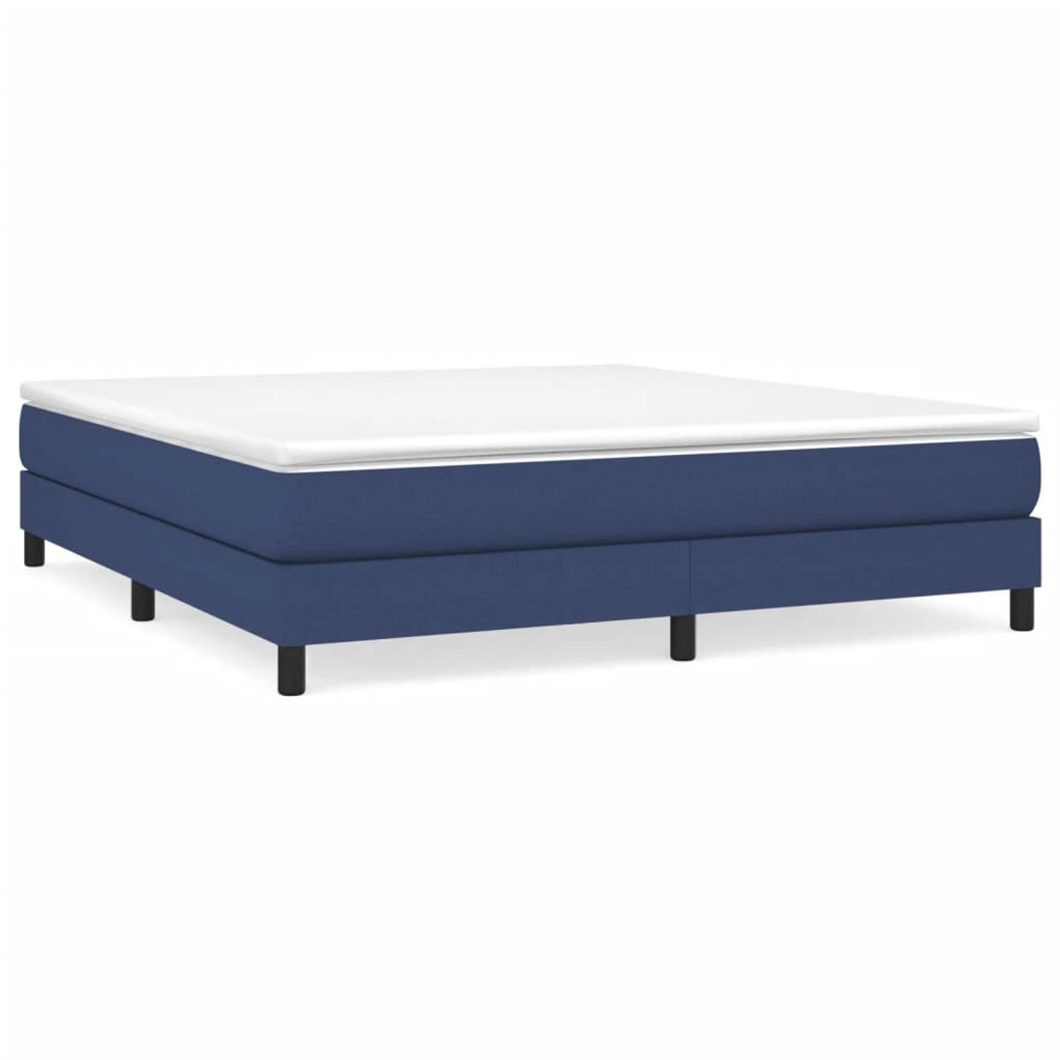 vidaXL Boxspringbett Blau 180x200 cm Stoff1357246 vidaXL Boxspringbett Blau 180x200 cm Stoff1357246 von VIDAXL