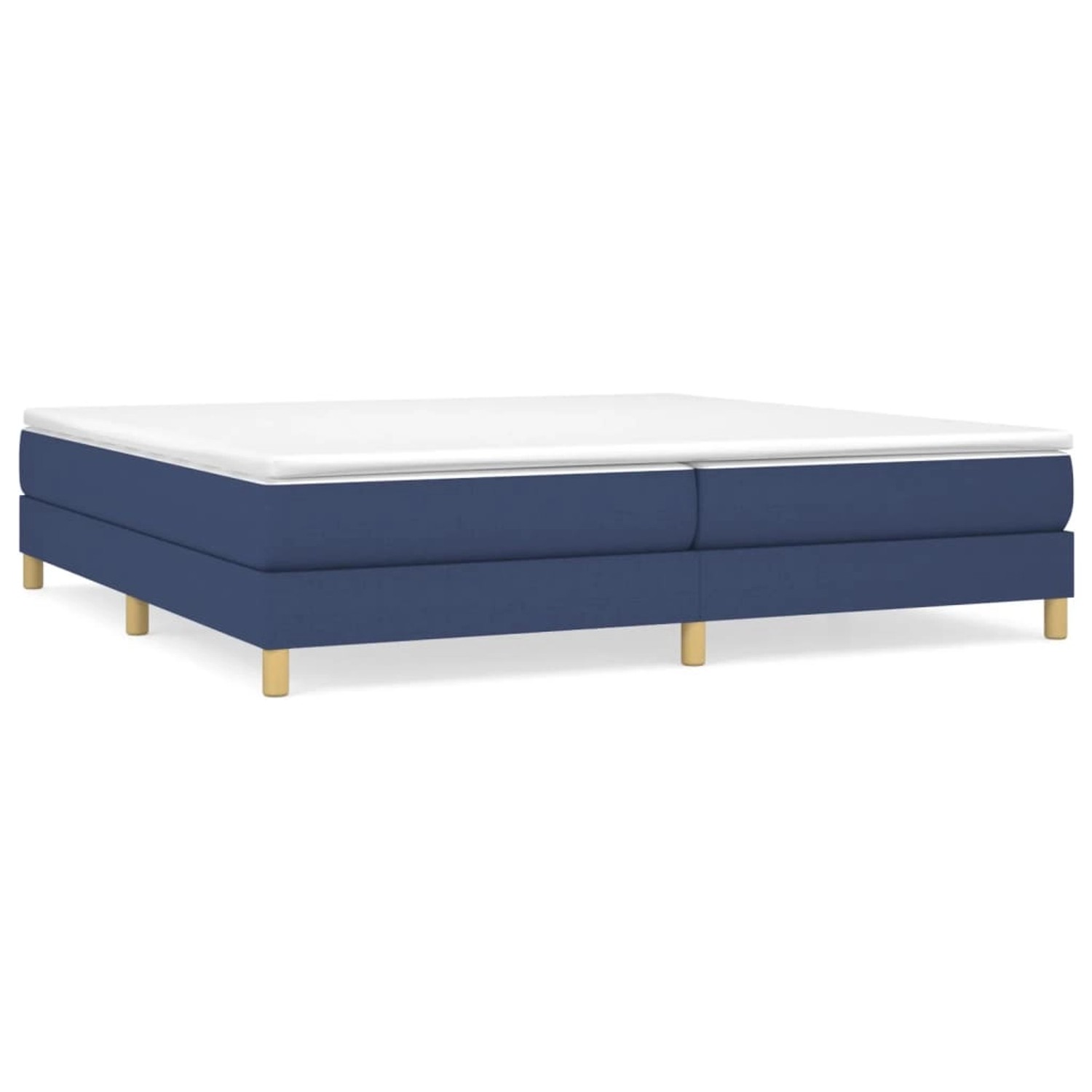 vidaXL Boxspringbett Blau 200x200 cm Stoff1370881 vidaXL Boxspringbett Blau 200x200 cm Stoff1370881 von VIDAXL