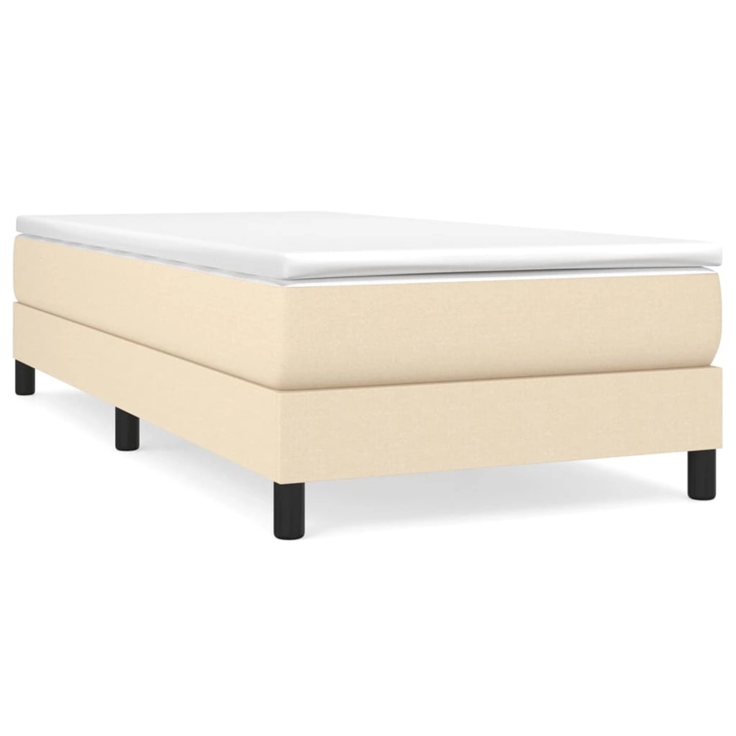 vidaXL Boxspringbett Creme 100x200 cm Stoff1350756 vidaXL Boxspringbett Creme 100x200 cm Stoff1350756 von VIDAXL