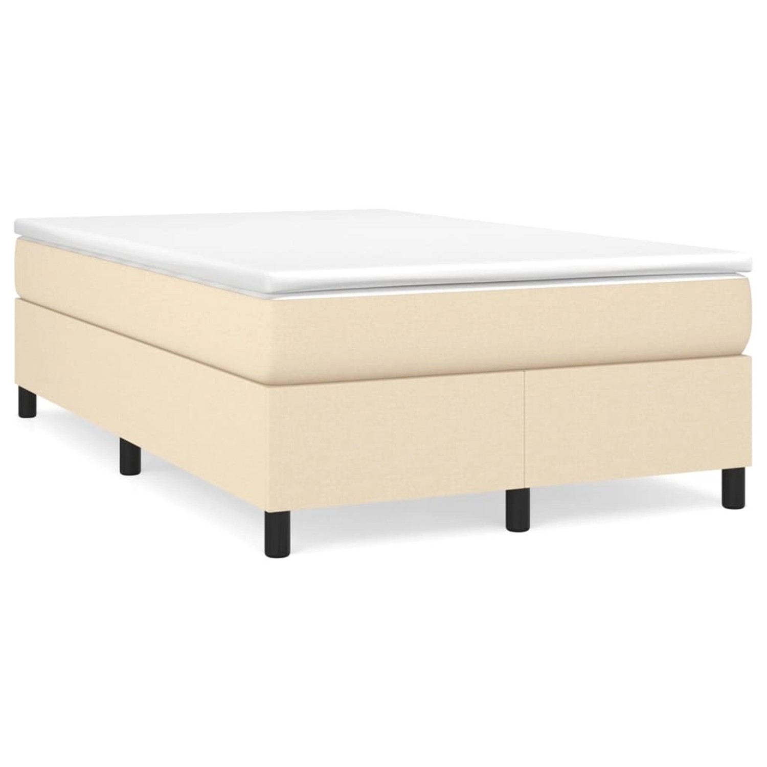vidaXL Boxspringbett Creme 120x200 cm Stoff1370533 vidaXL Boxspringbett Creme 120x200 cm Stoff1370533 von VIDAXL