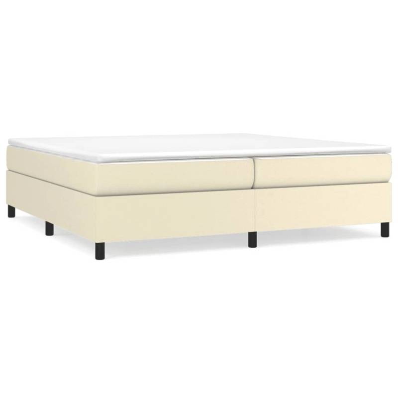 vidaXL Boxspringbett Creme 200x200 cm Kunstleder1465992 vidaXL Boxspringbett Creme 200x200 cm Kunstleder1465992 von VIDAXL