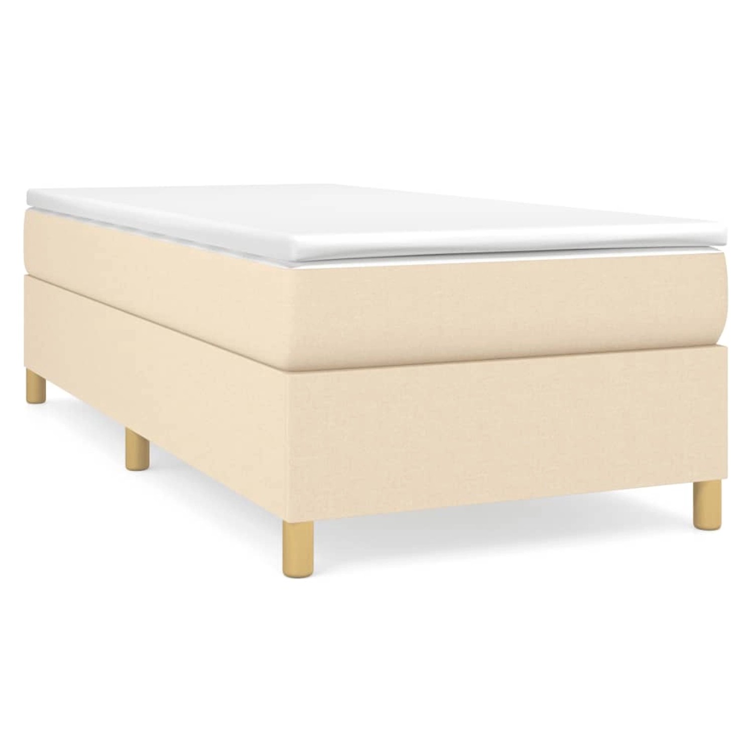 vidaXL Boxspringbett Creme 80x200 cm Stoff1359394 vidaXL Boxspringbett Creme 80x200 cm Stoff1359394 von VIDAXL