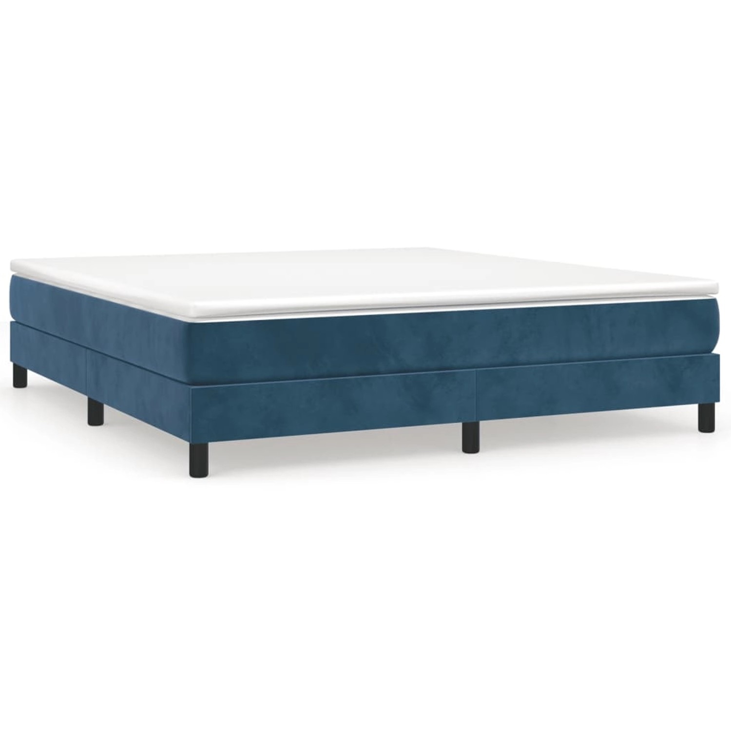 vidaXL Boxspringbett Dunkelblau 180x200 cm Samt1369861 vidaXL Boxspringbett Dunkelblau 180x200 cm Samt1369861 von VIDAXL