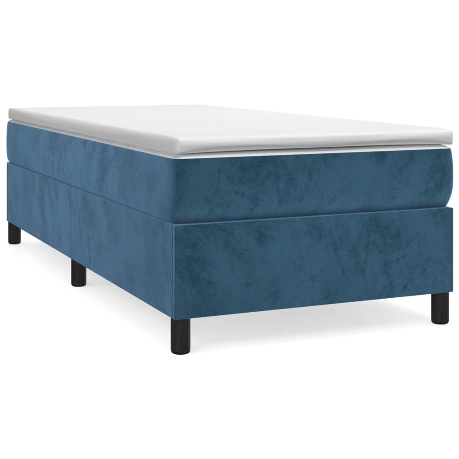 vidaXL Boxspringbett Dunkelblau 90x200 cm Samt1397772 vidaXL Boxspringbett Dunkelblau 90x200 cm Samt1397772 von VIDAXL