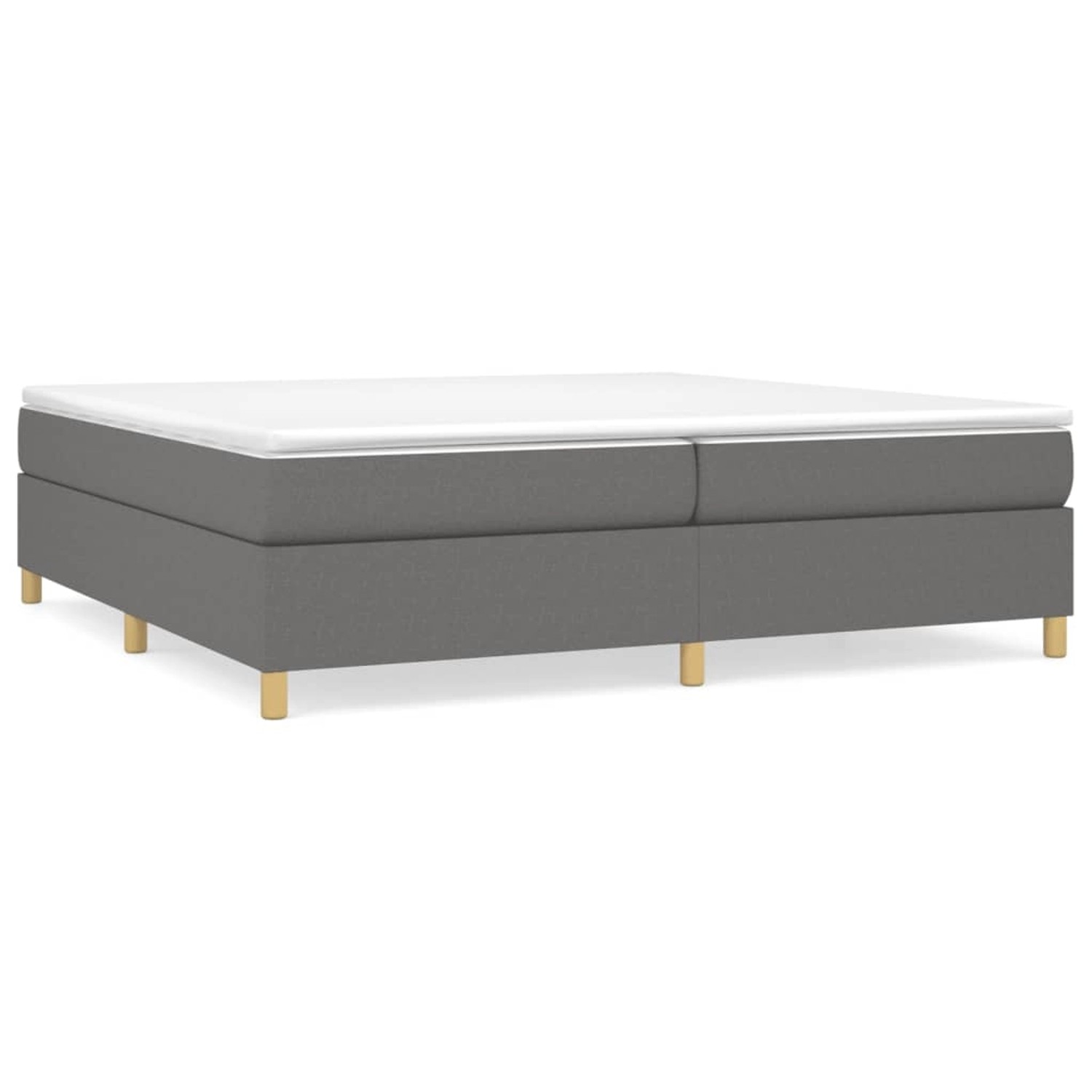 vidaXL Boxspringbett Dunkelgrau 200x200 cm Stoff1389396 vidaXL Boxspringbett Dunkelgrau 200x200 cm Stoff1389396 von VIDAXL