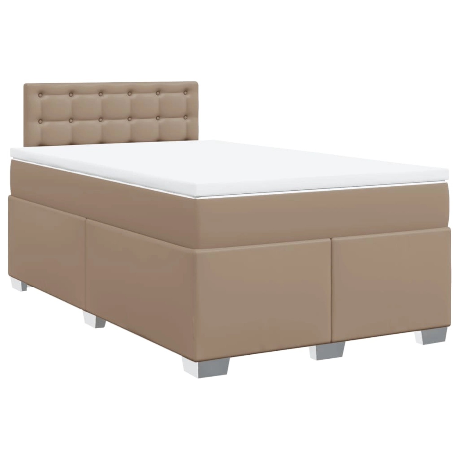 vidaXL Boxspringbett Matratze Cappuccino-Braun 120x200cm Kunstleder2097882 vidaXL Boxspringbett Matratze Cappuccino-Braun 120x200cm Kunstleder2097882 von VIDAXL