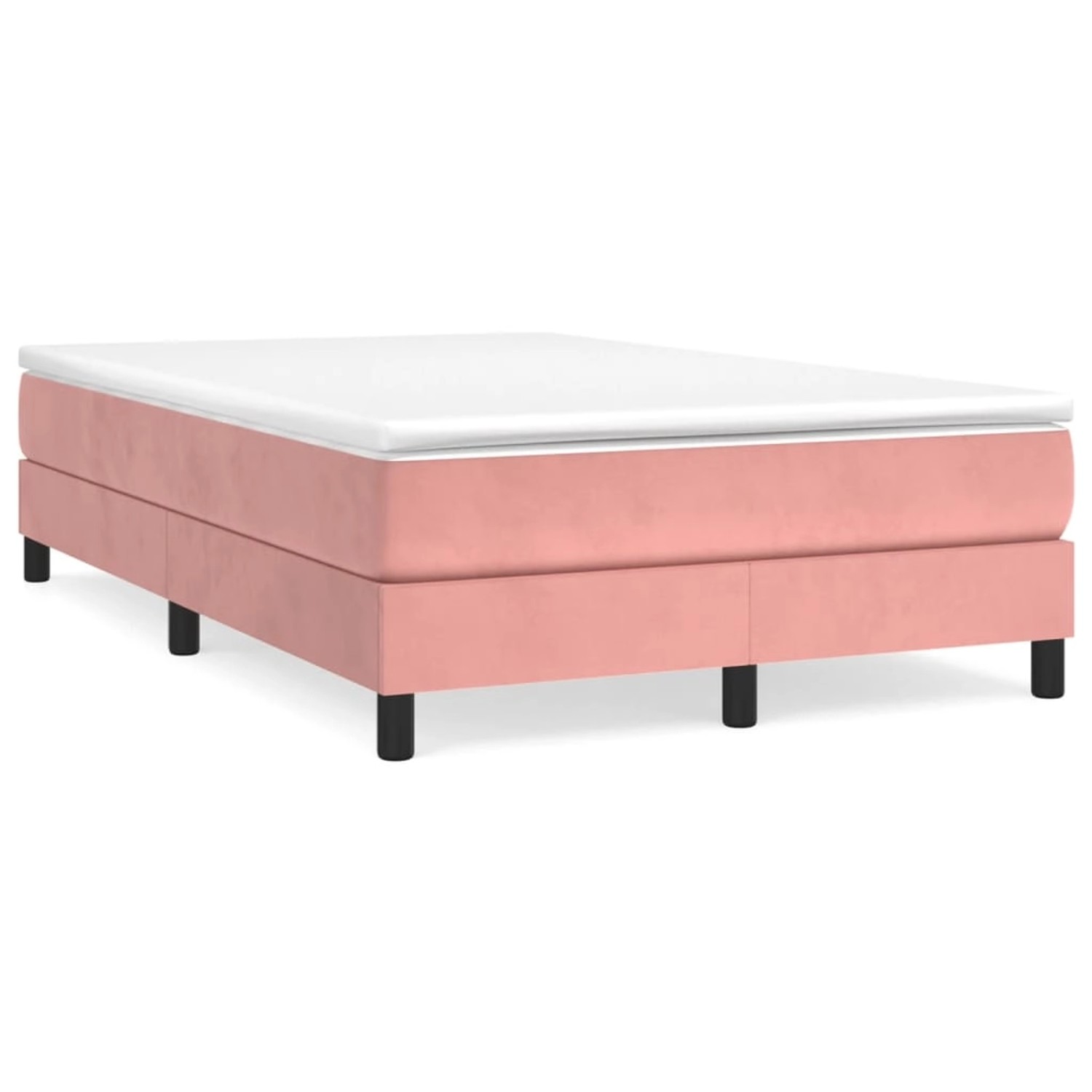 vidaXL Boxspringbett Rosa 120x200 cm Samt1388264 vidaXL Boxspringbett Rosa 120x200 cm Samt1388264 von VIDAXL