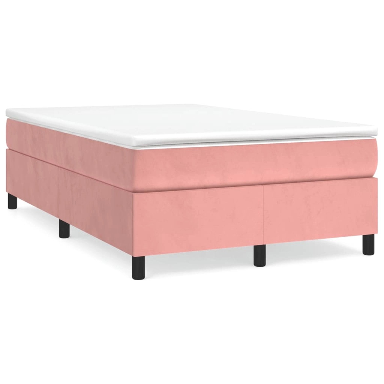vidaXL Boxspringbett Rosa 120x200 cm Samt1395891 vidaXL Boxspringbett Rosa 120x200 cm Samt1395891 von VIDAXL