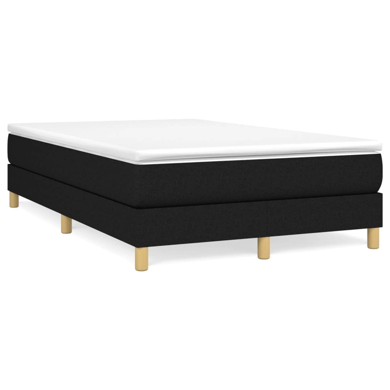 vidaXL Boxspringbett Schwarz 120x200 cm Stoff1367757 vidaXL Boxspringbett Schwarz 120x200 cm Stoff1367757 von VIDAXL