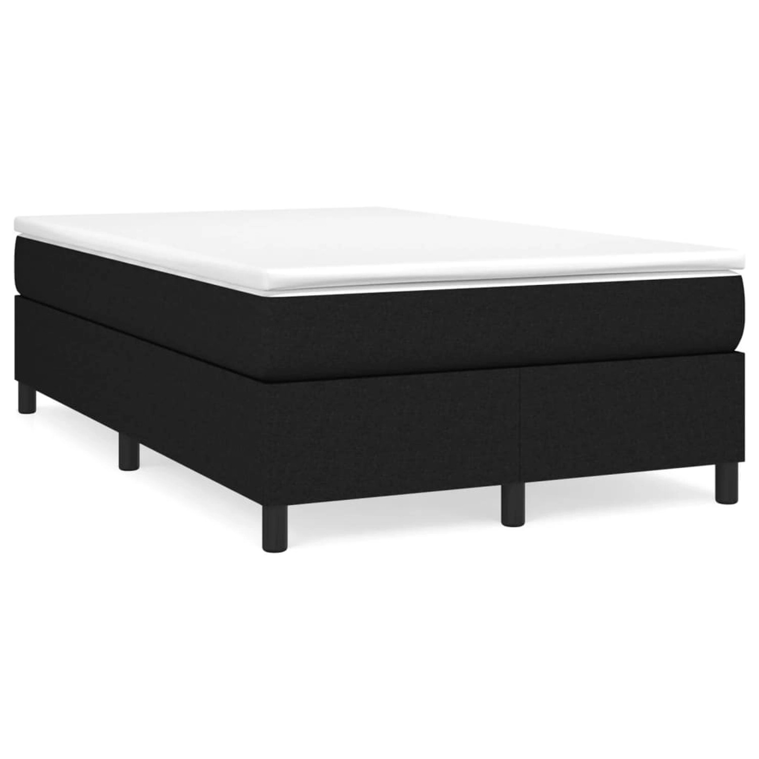 vidaXL Boxspringbett Schwarz 120x200 cm Stoff1395413 vidaXL Boxspringbett Schwarz 120x200 cm Stoff1395413 von VIDAXL