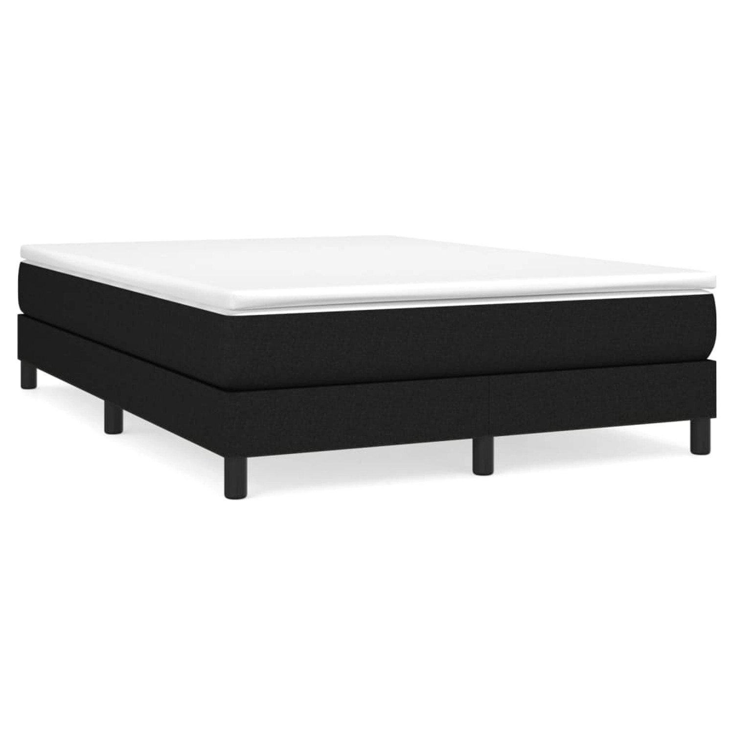 vidaXL Boxspringbett Schwarz 140x190 cm Stoff1347627 vidaXL Boxspringbett Schwarz 140x190 cm Stoff1347627 von VIDAXL
