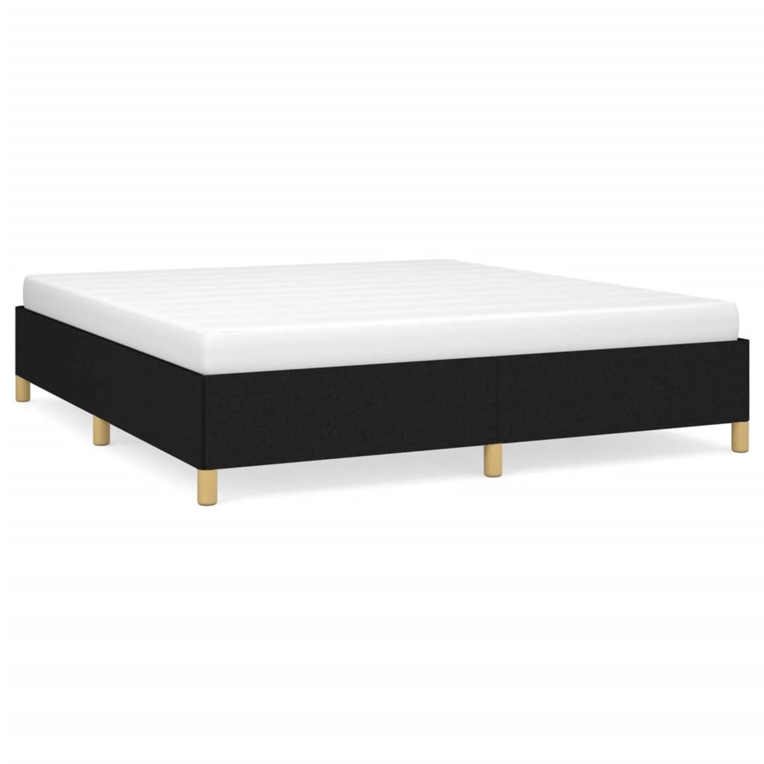 vidaXL Boxspringbett Schwarz 160x200 cm Stoff1376719 vidaXL Boxspringbett Schwarz 160x200 cm Stoff1376719 von VIDAXL