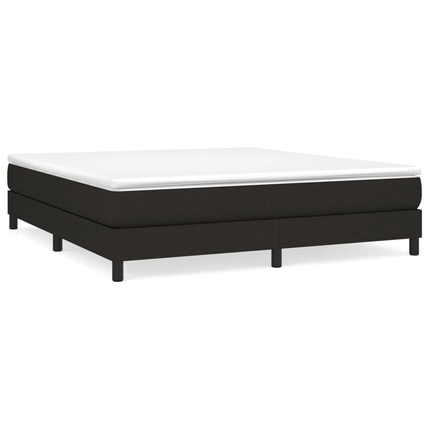 vidaXL Boxspringbett Schwarz 180x200 cm Stoff1358805 vidaXL Boxspringbett Schwarz 180x200 cm Stoff1358805 von VIDAXL